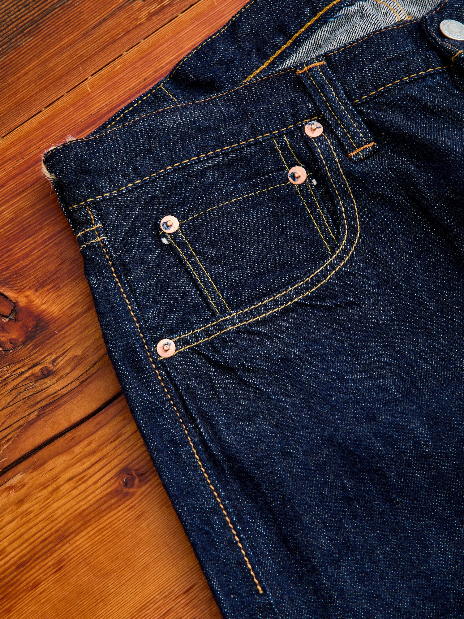 0105SSW "Super Smooth" 11.5oz Selvedge Denim - Wide Fit - Image 6