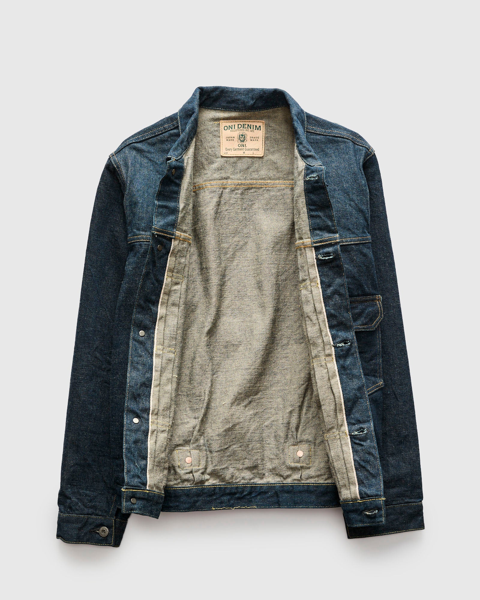 01507L "Ishikawadai" 15oz Selvedge Denim Jacket - Image 2