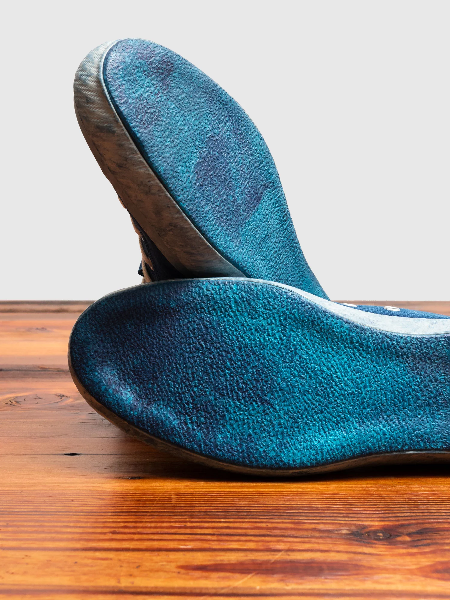 01JPB High Top Sneaker in Natural Indigo Overdye - Image 7