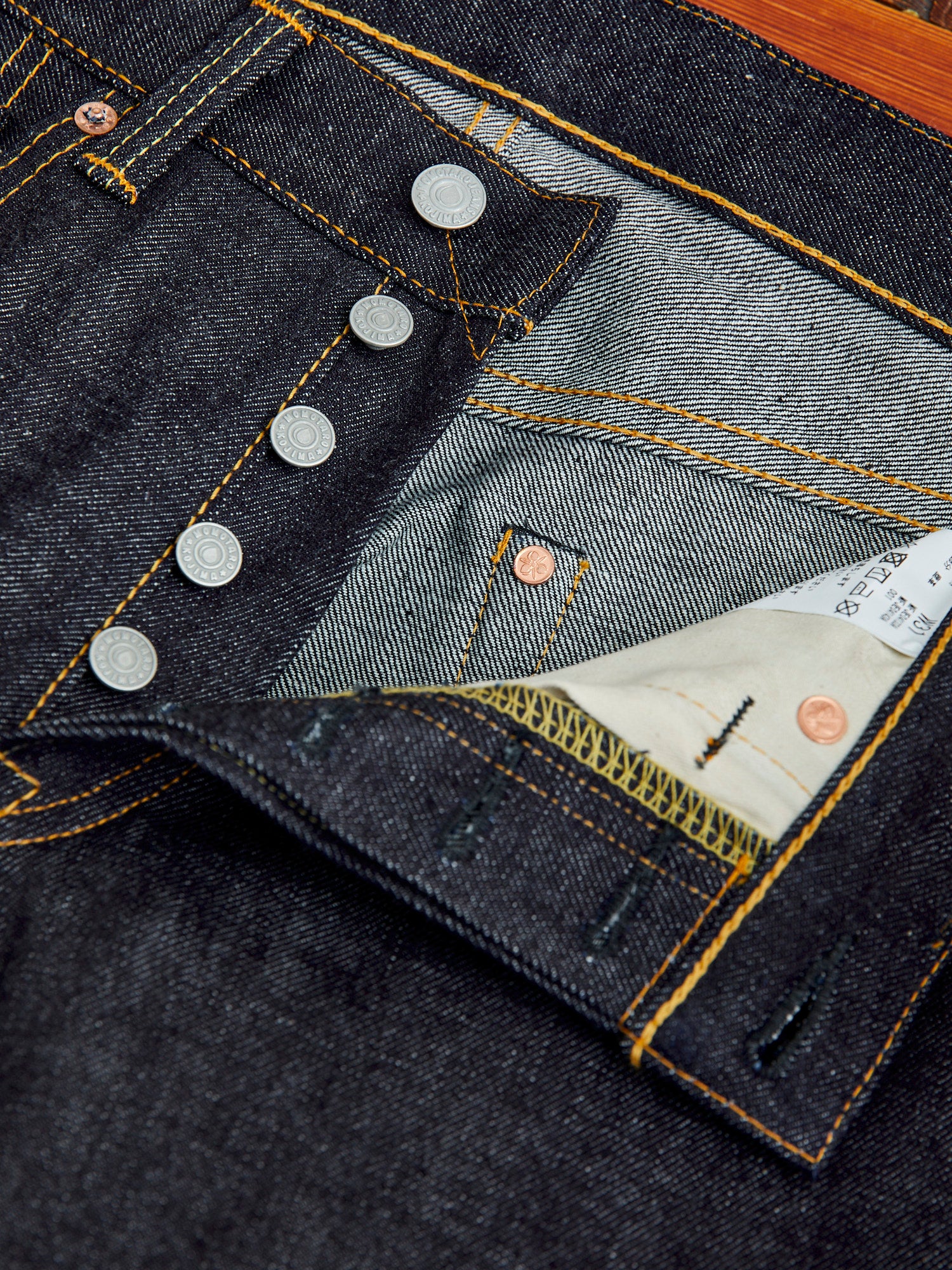 0405-13SP 13oz Selvedge Denim - High Tapered Fit - Image 8