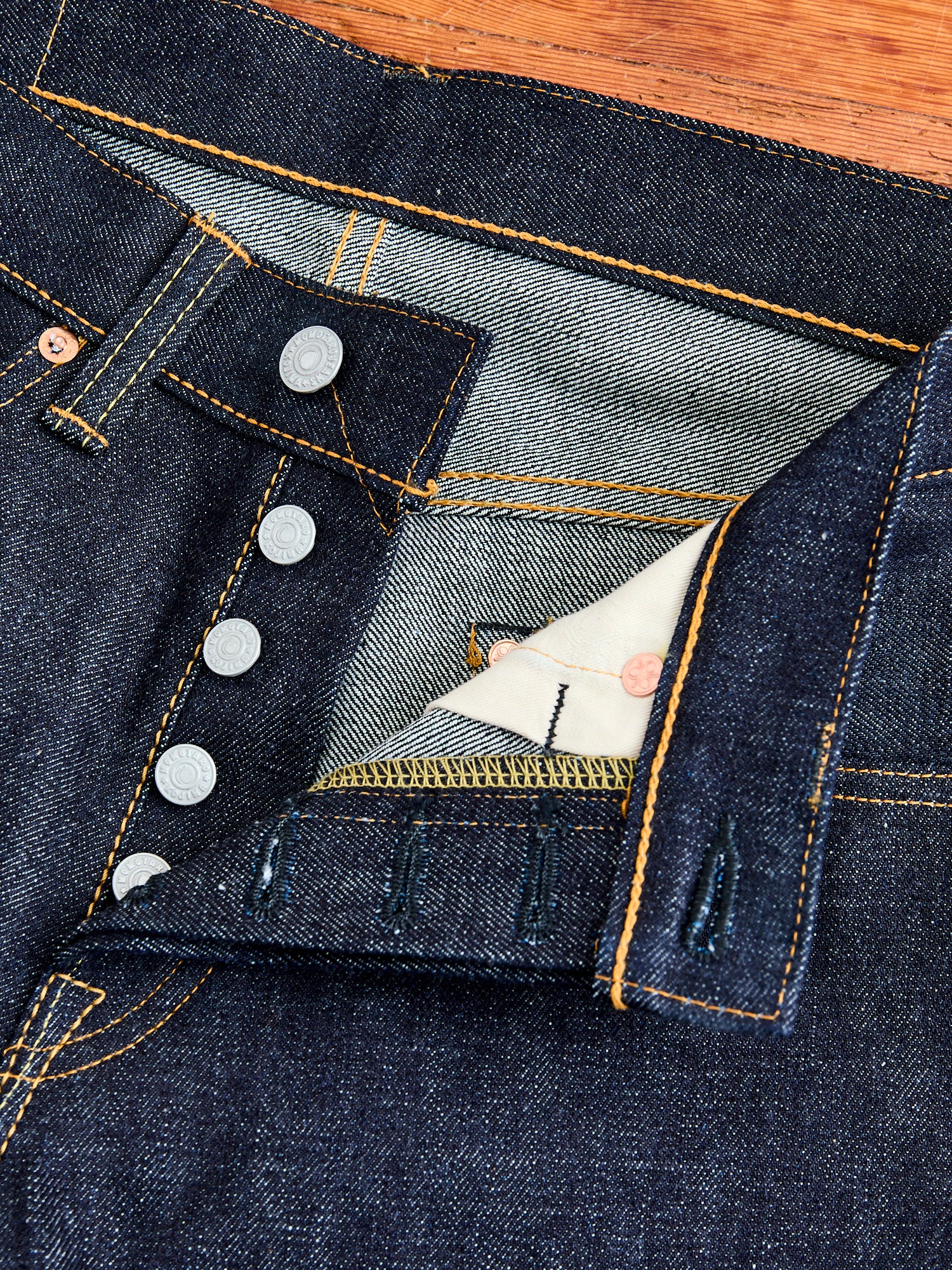 0405-SP 15.7oz Selvedge Denim - High Tapered Fit - Image 8