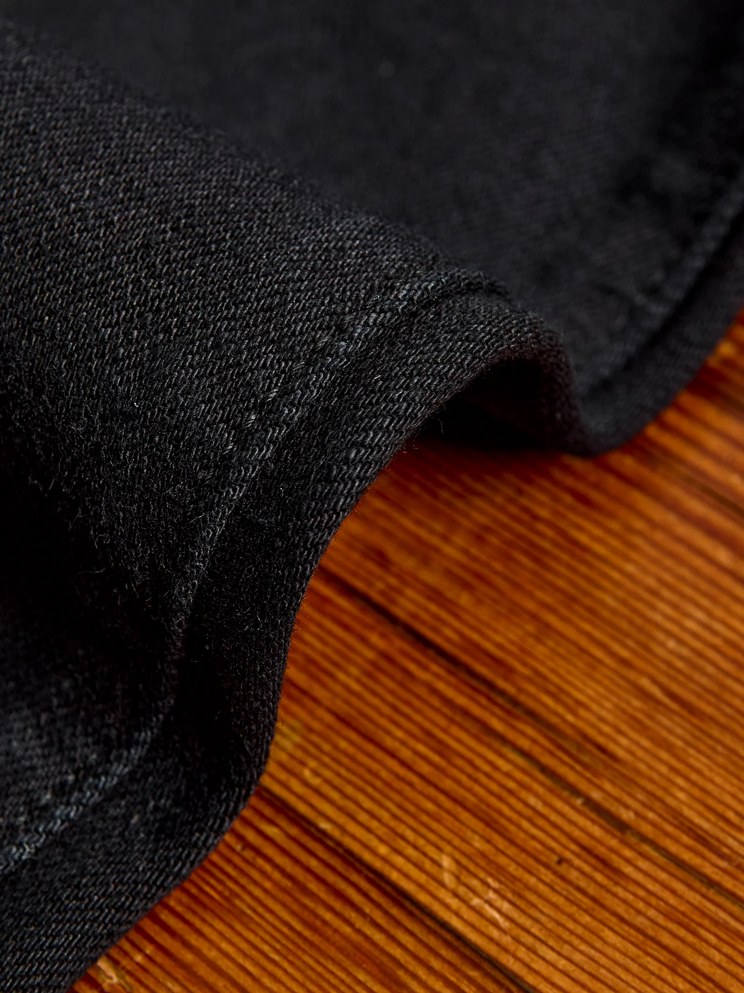 0405SP-OD "Sumi Ink Overdye" 15.7oz Selvedge Denim - High Tapered Fit - Image 8