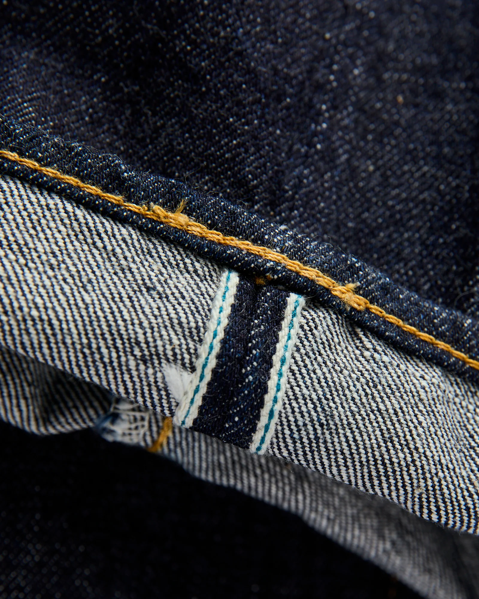 0415 13.5oz Selvedge Denim - Straight Fit - Image 8
