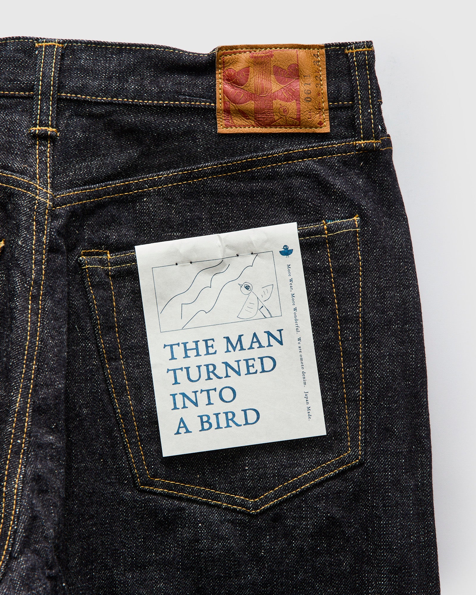 0611 15.5oz Slub-Nep Selvedge Denim - Relax Fit - Image 4