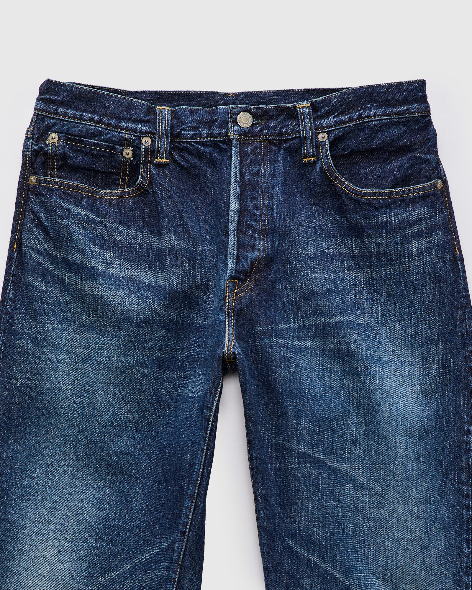 0615 "2 Year Wash" 13.5oz Selvedge Denim - Relax Fit - Image 4