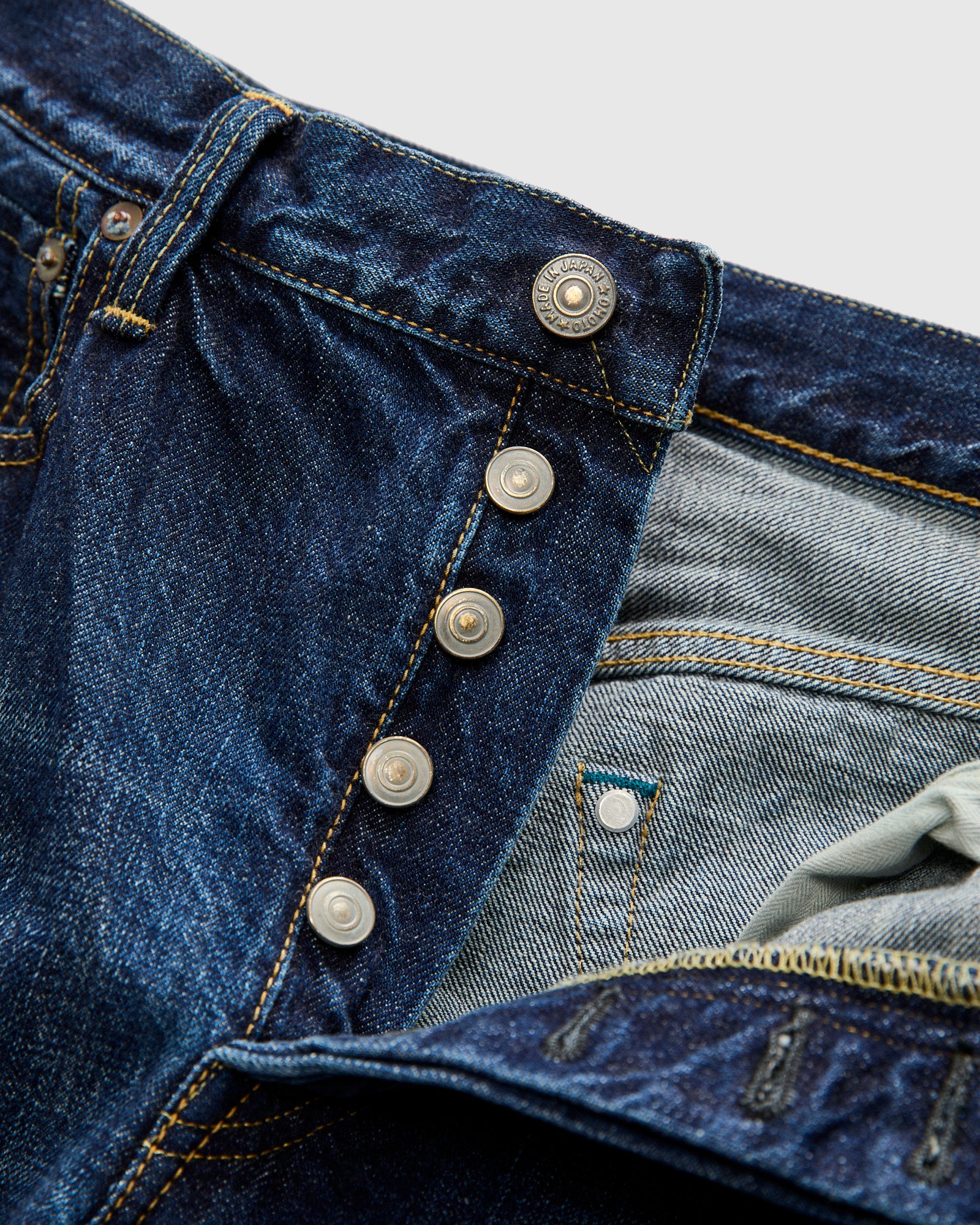 0615 "2 Year Wash" 13.5oz Selvedge Denim - Relax Fit - Image 6