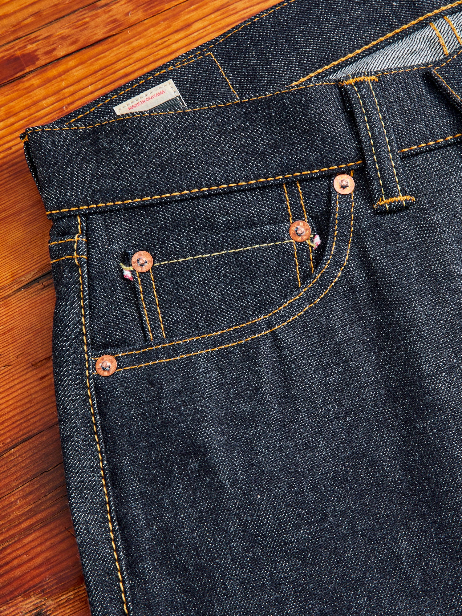 0906SP "Going to Battle" 15.7oz Selvedge Denim - Wide Straight Fit - Image 6