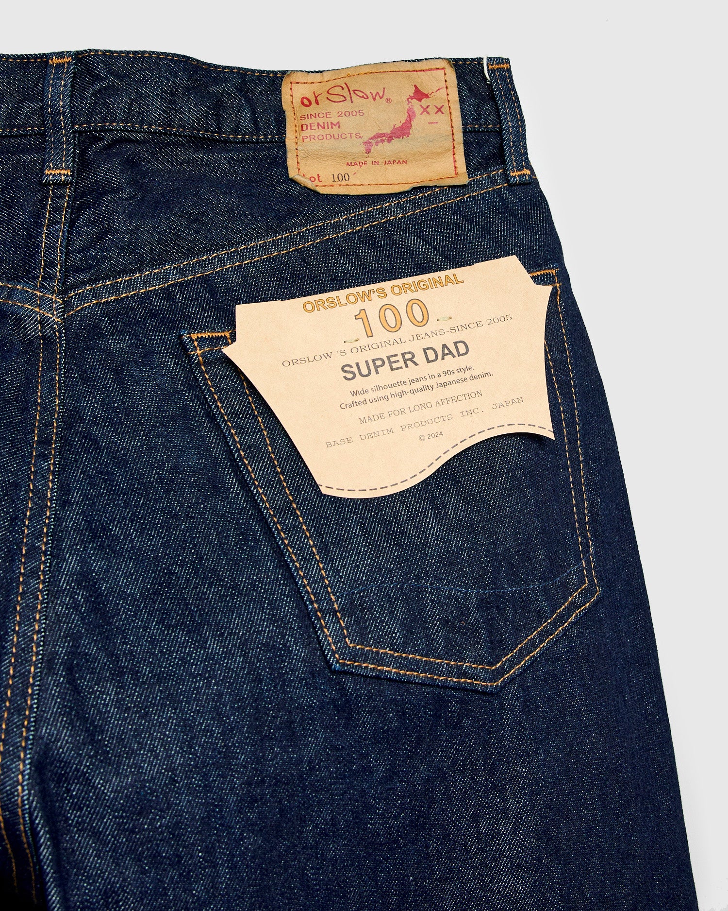100 13.5oz Denim - Super Dad Wide Fit - Image 3
