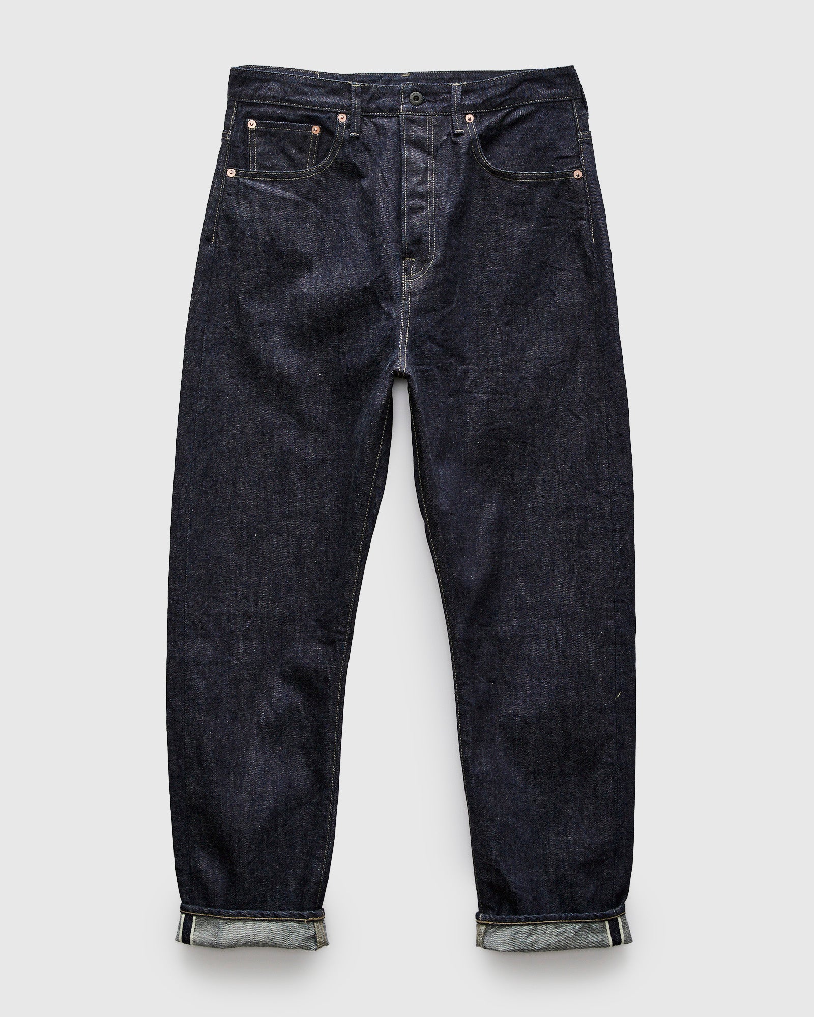 103 "Tailor Jeans" 14oz Selvedge Denim - Regular Tapered Fit - Image 2