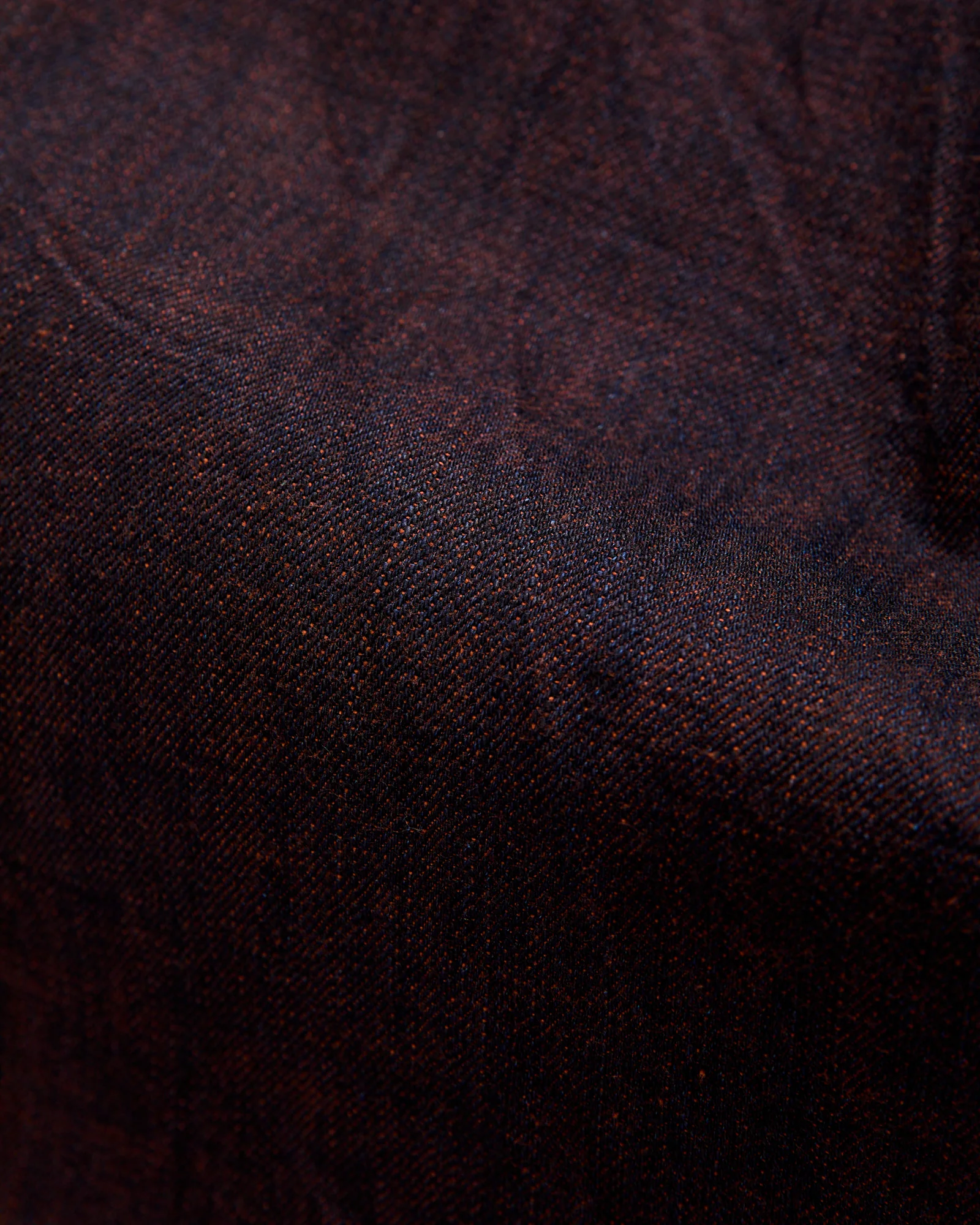 103KH "Kakishibu" Persimmon Weft 14.5oz Selvedge Denim - Loose Straight Fit - Image 9