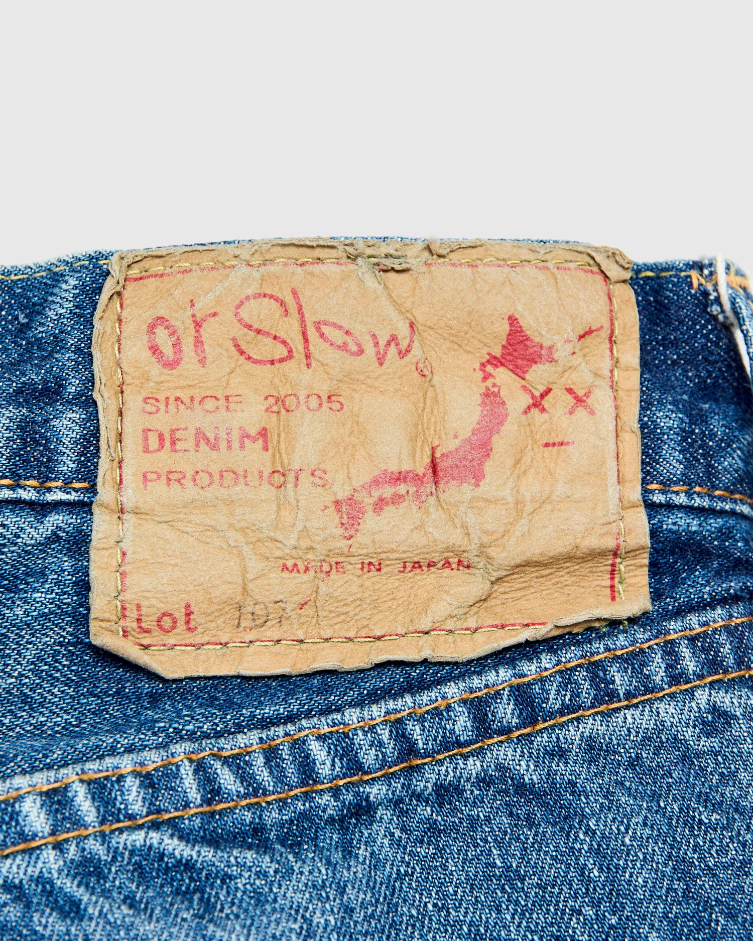 107 "2 Year Wash" 13.5oz Selvedge Denim - Ivy Fit - Image 4