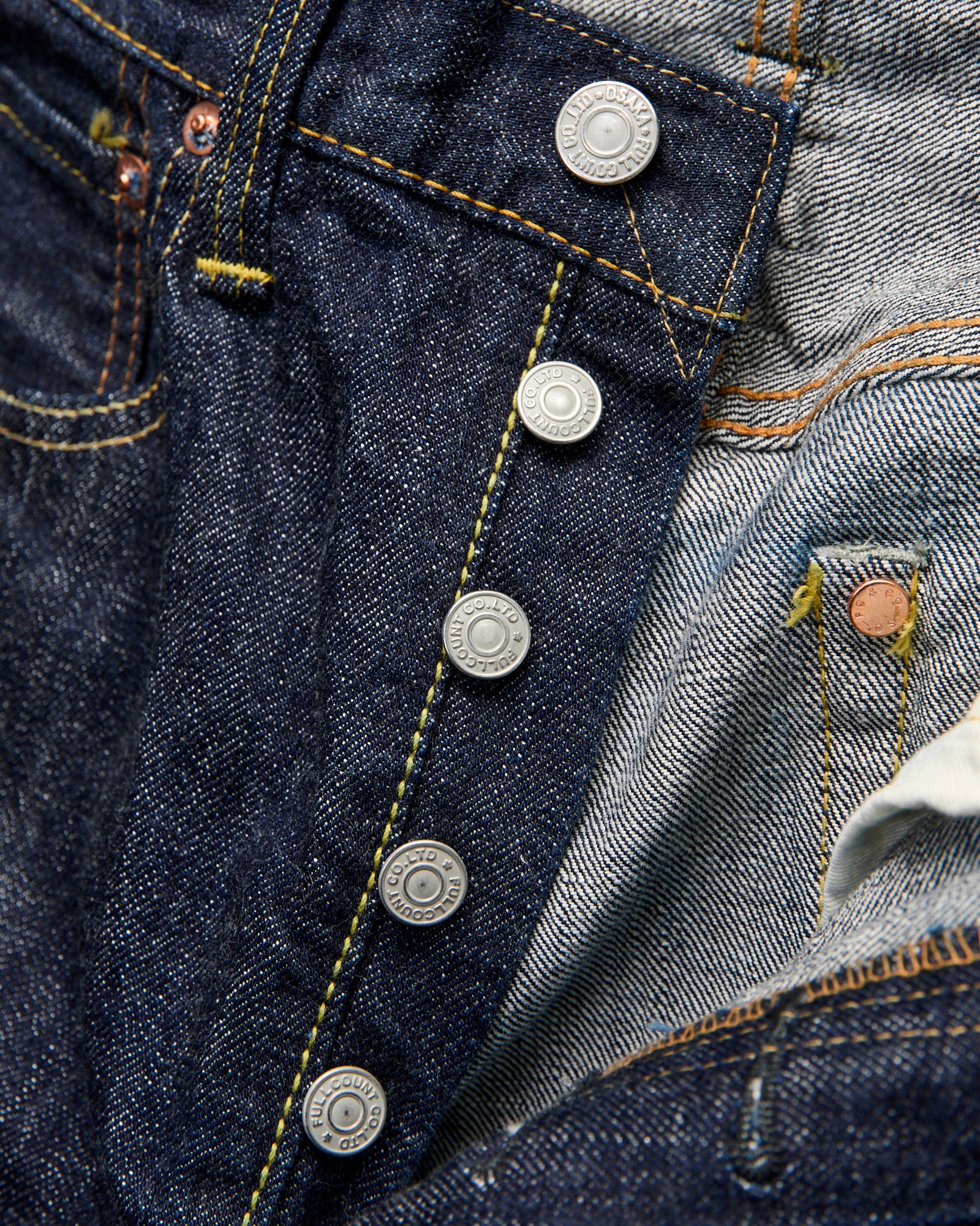 1101W 13.7oz Selvedge Denim - Straight Fit - Image 9