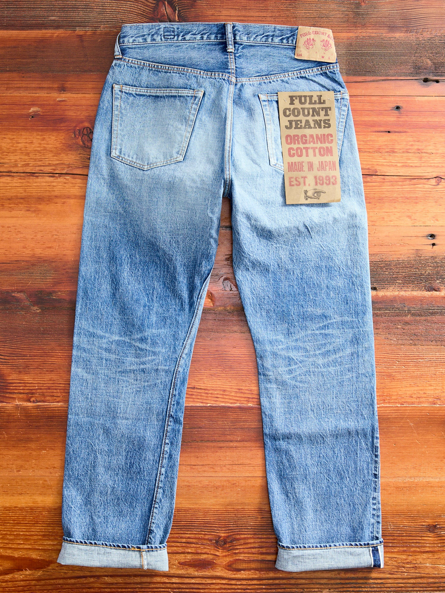 1102-EB "Eastbourne" 13.75oz Selvedge Denim - Straight Fit - Image 15