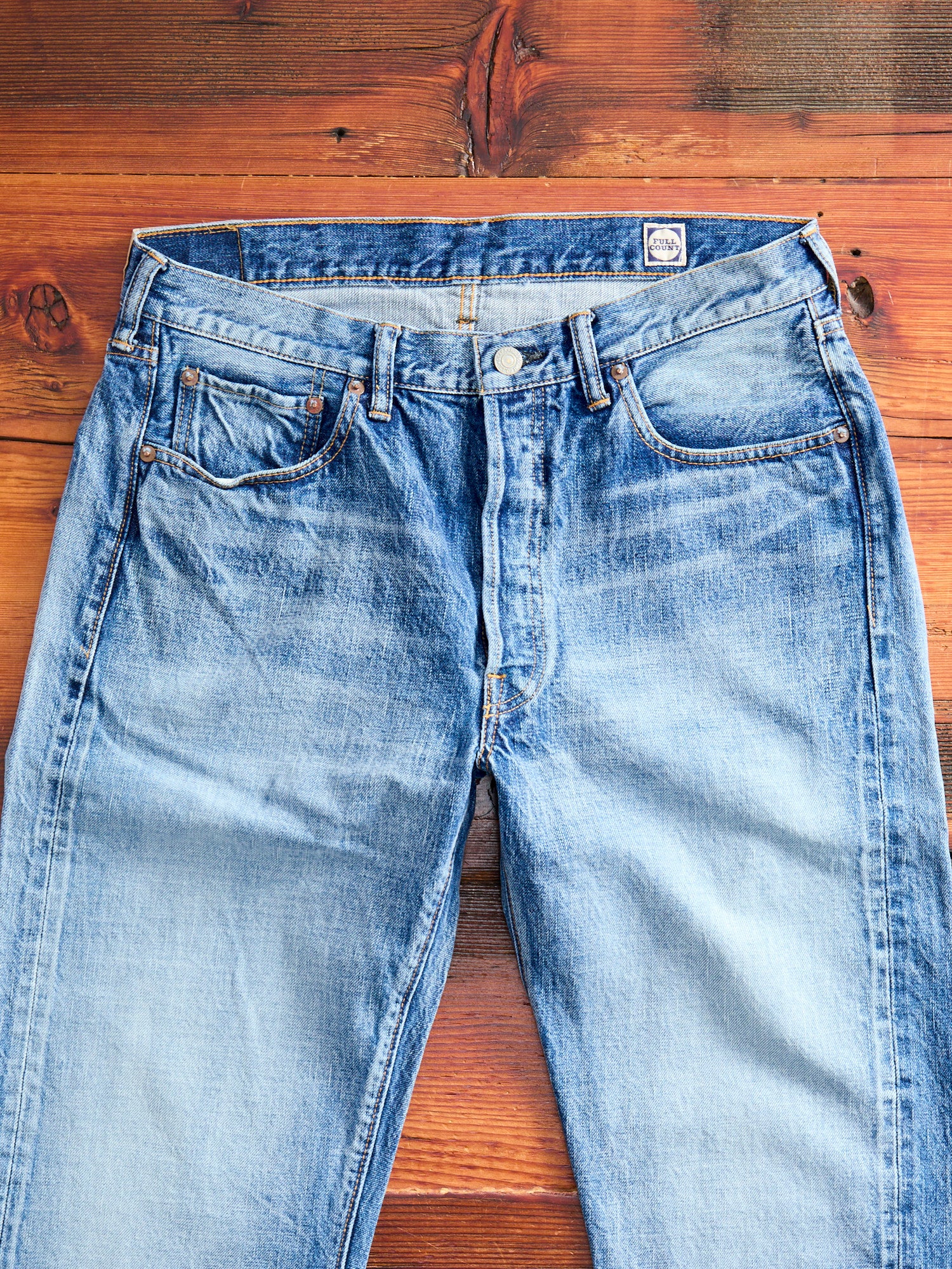 1102-EB "Eastbourne" 13.75oz Selvedge Denim - Straight Fit - Image 3
