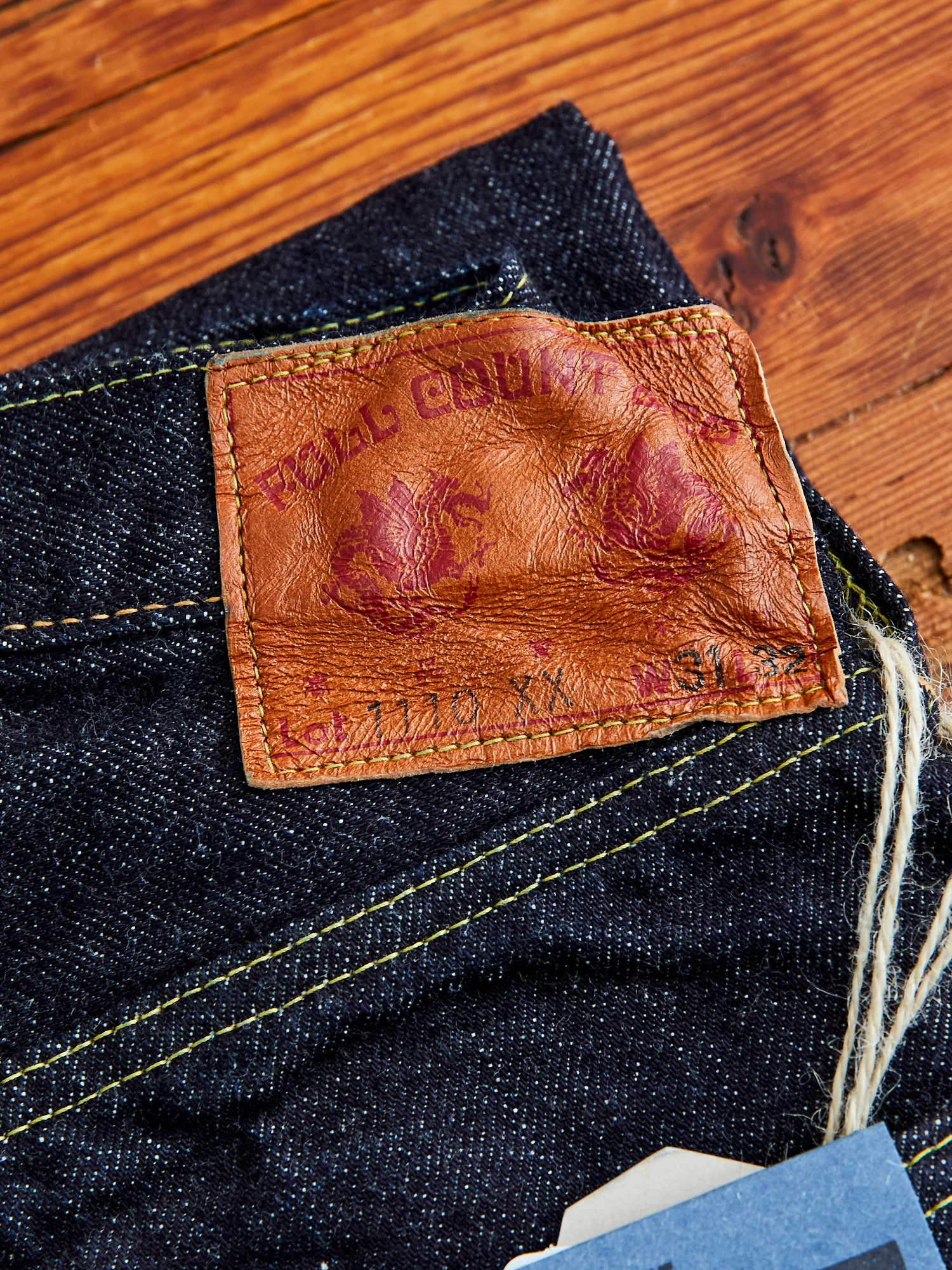 1110XXW 15.5oz Selvedge Denim - Tapered Fit - Image 3