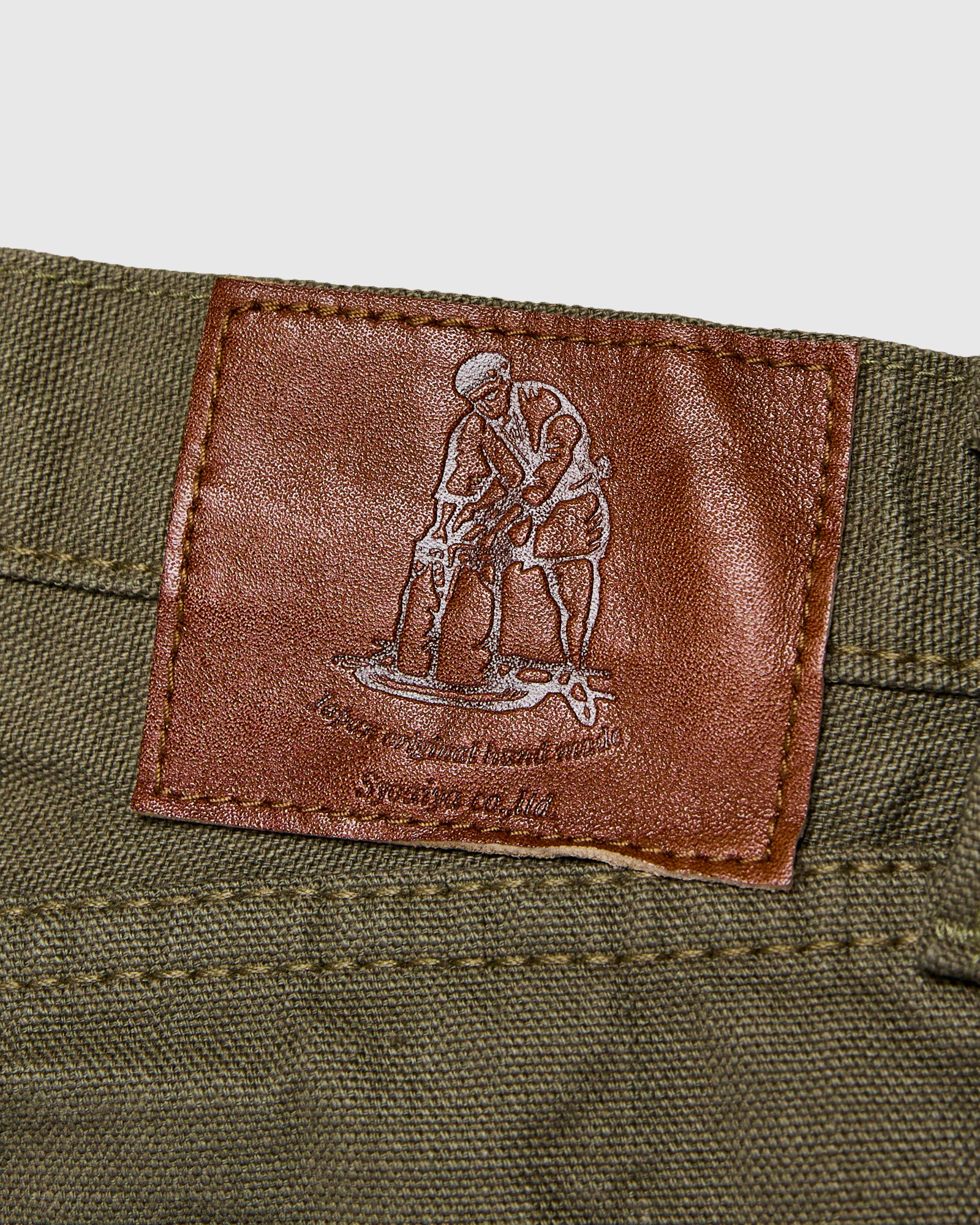 1175 "Olive" 13.5oz Duck Canvas Pants - Relaxed Tapered Fit - Image 10