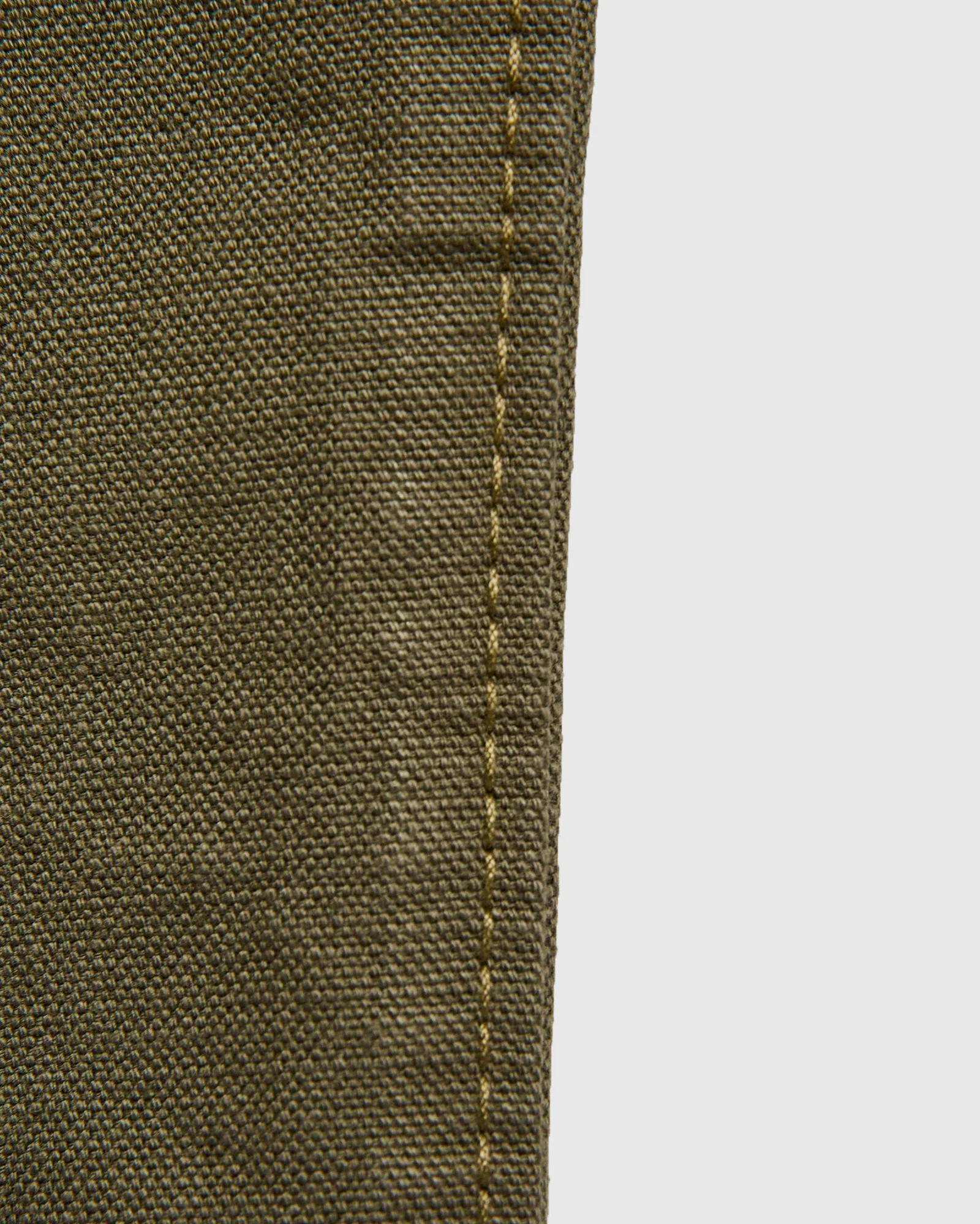 1176 Olive 13.5oz Duck Canvas Pants - Regular Straight - Image 7