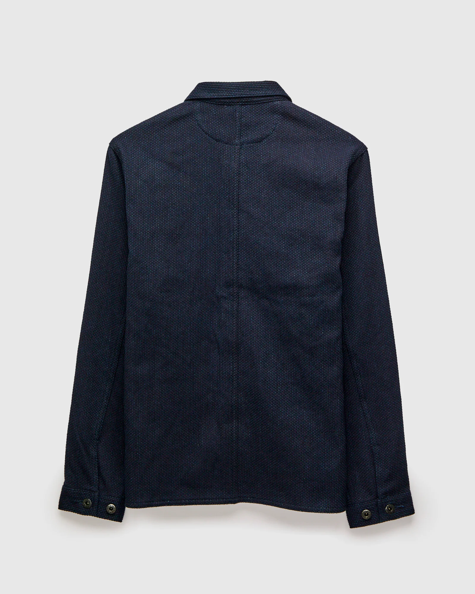 11oz Sashiko Coverall Jacket in Indigo - Image 2