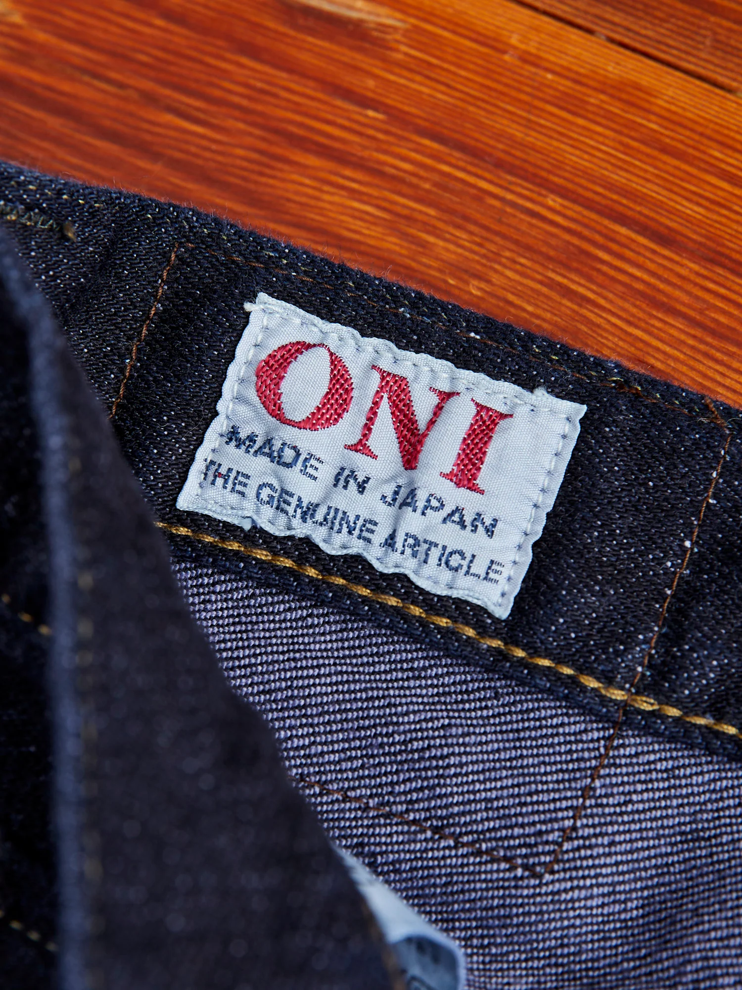 122S-VIOLET "Violet Weft Stretch" 15oz Stretch Selvedge Denim - Relaxed Tapered Fit - Image 10
