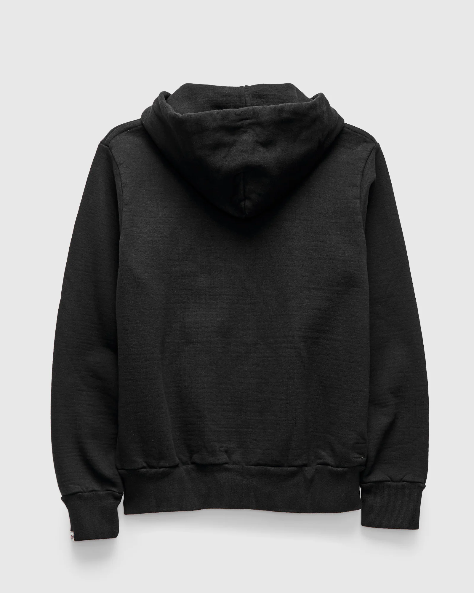 13.5oz Heavyweight Zip Hoodie in Black - Image 2