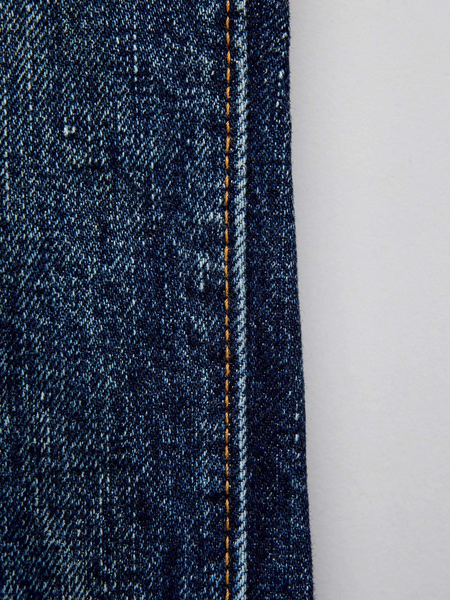1345-1101 "Fear of Dark" 15.5oz Selvedge Denim - Classic Straight Fit - Image 12