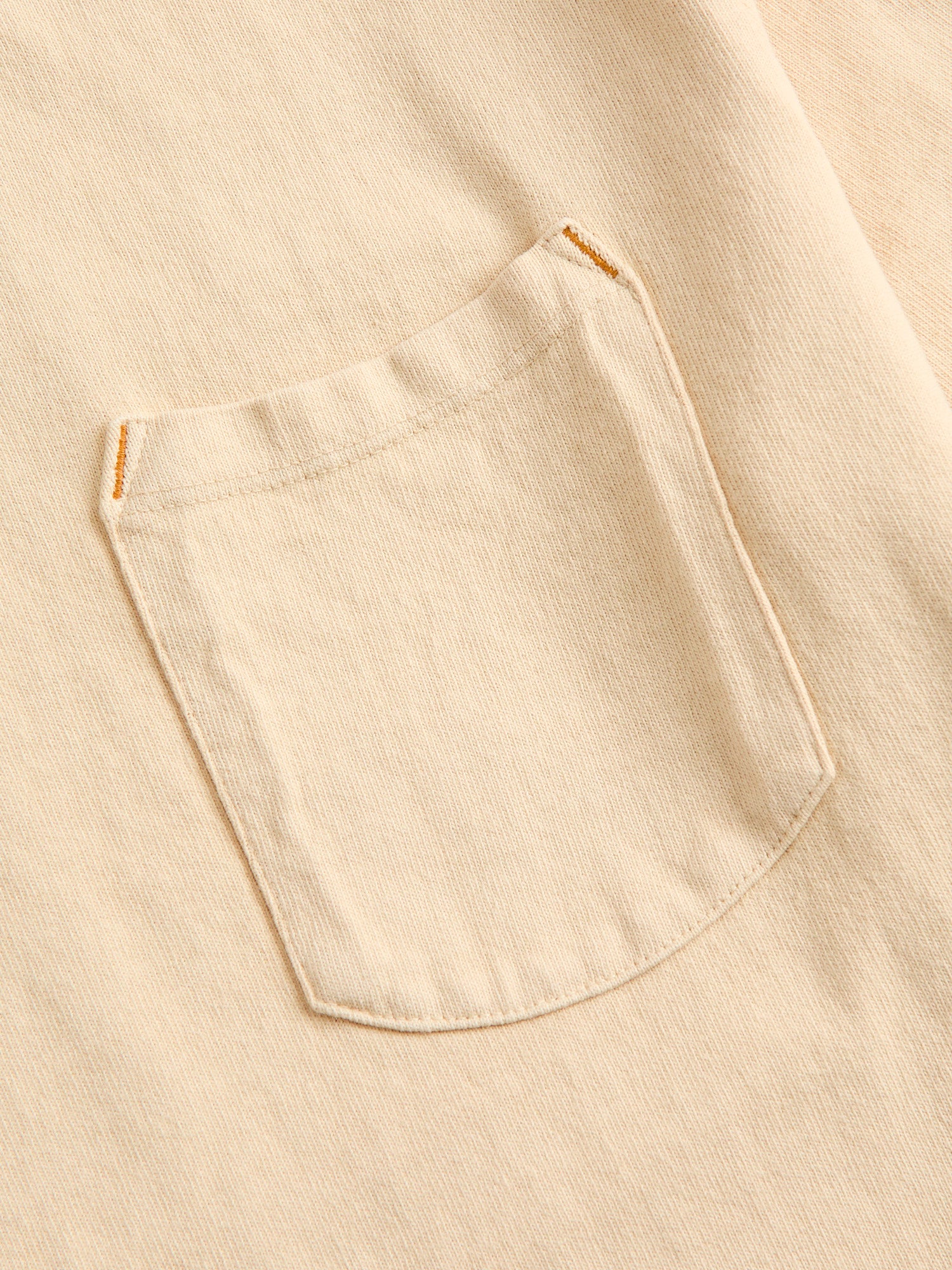13oz Pocket T-Shirt in Cream - Image 5
