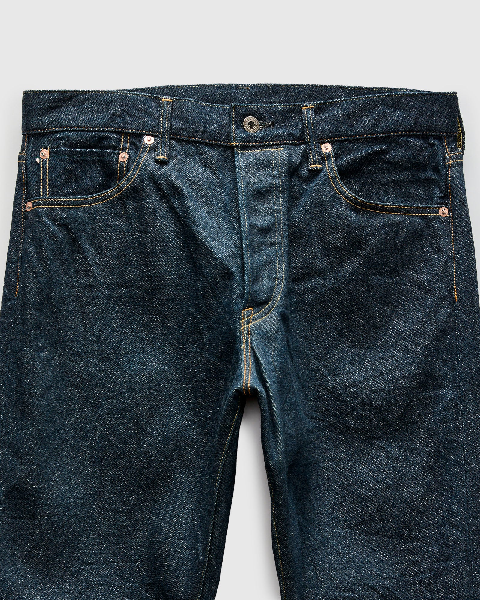 146S "Ishikawadai Stretch" 15oz Stretch Selvedge Denim - Neat Straight Fit - Image 5