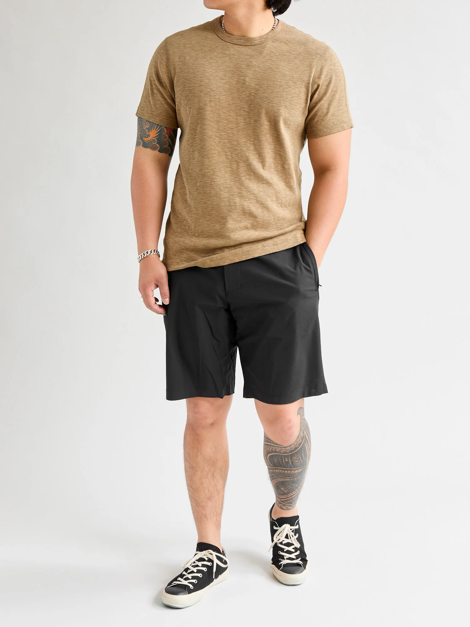 1x1 Slub T-Shirt in Clay - Image 9