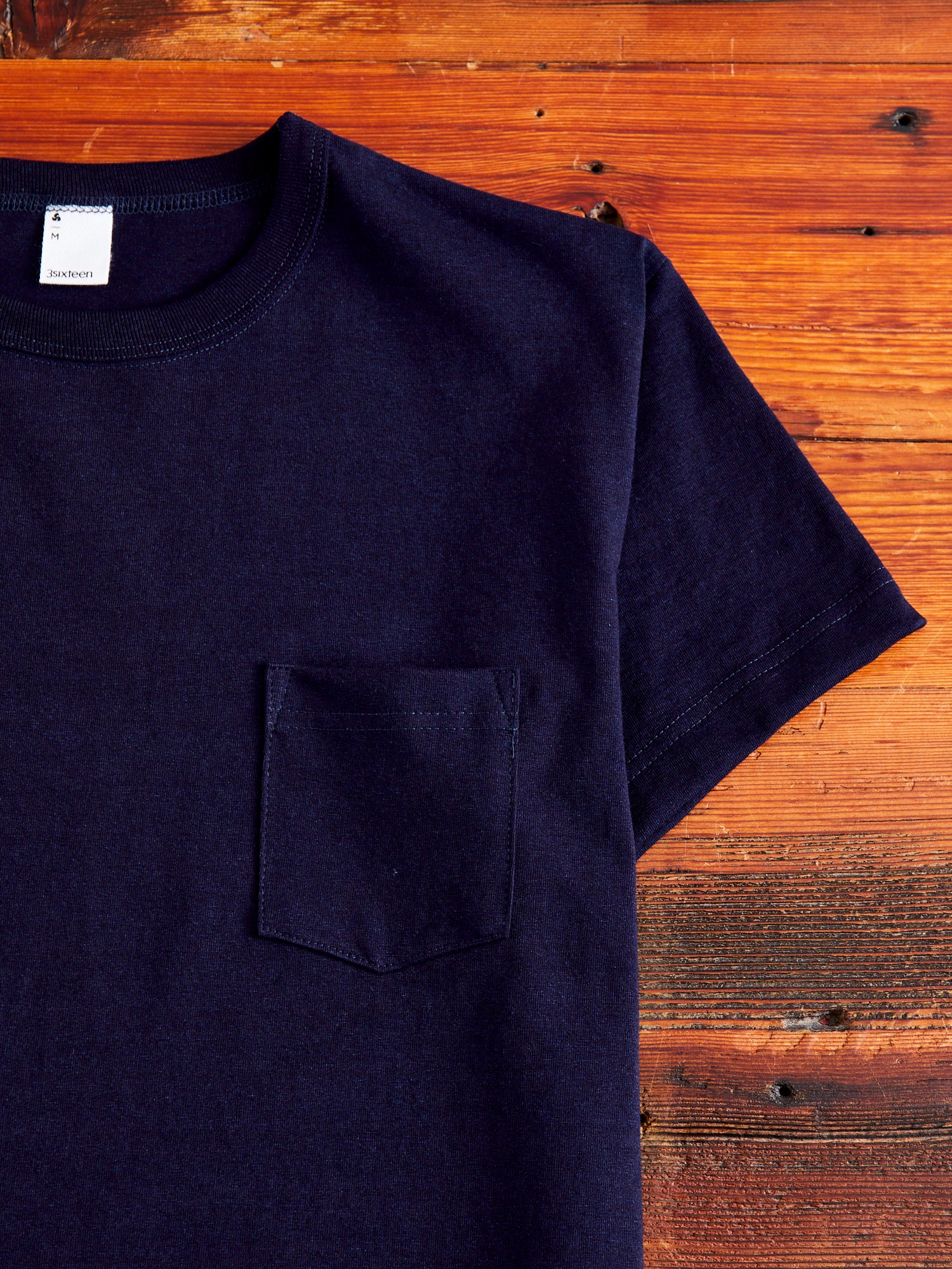 2-Pack Heavyweight Pocket T-Shirts in Indigo - Image 5