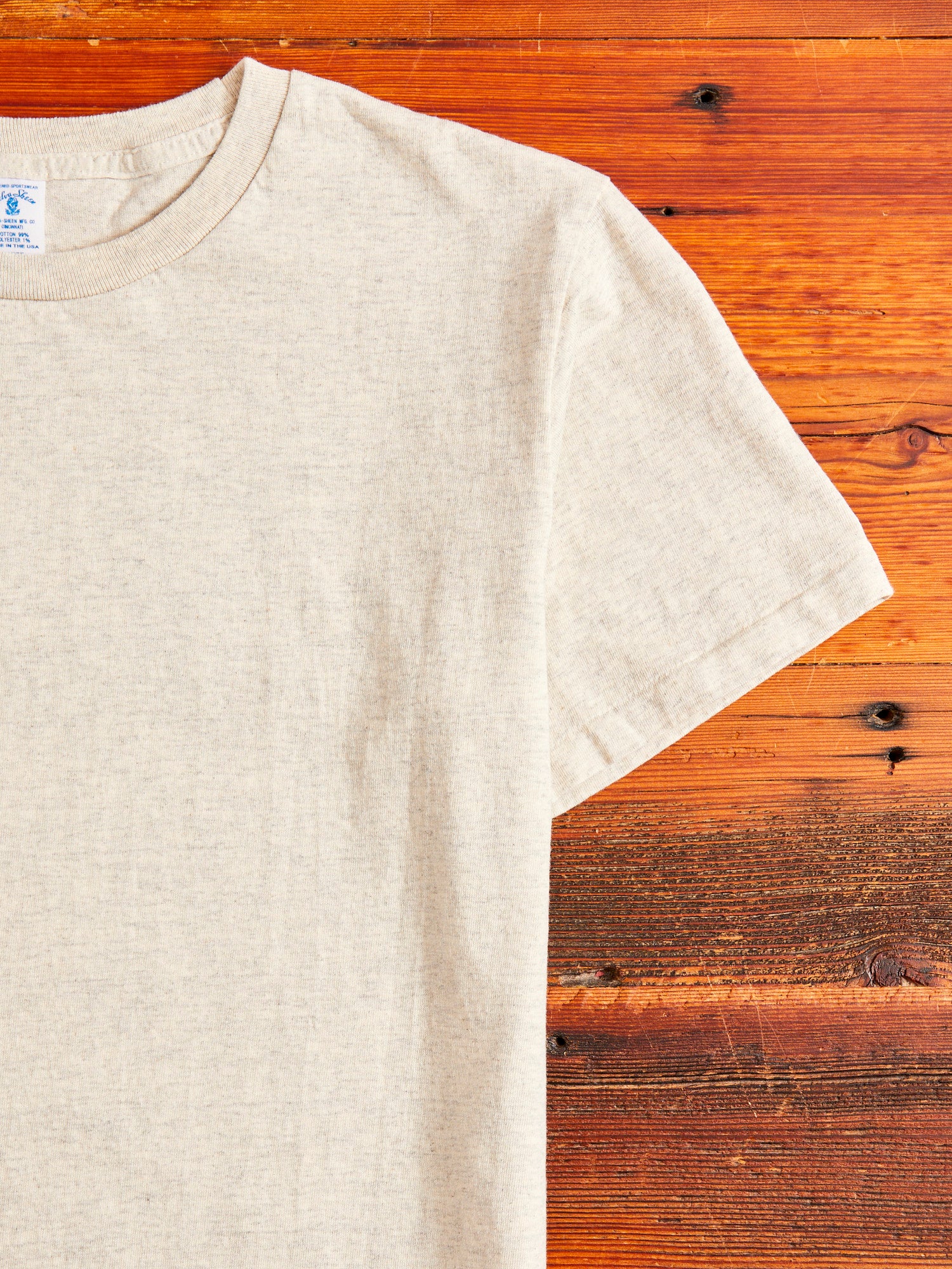 2-Pack Short Sleeve Crew Tee in Oatmeal - Image 5
