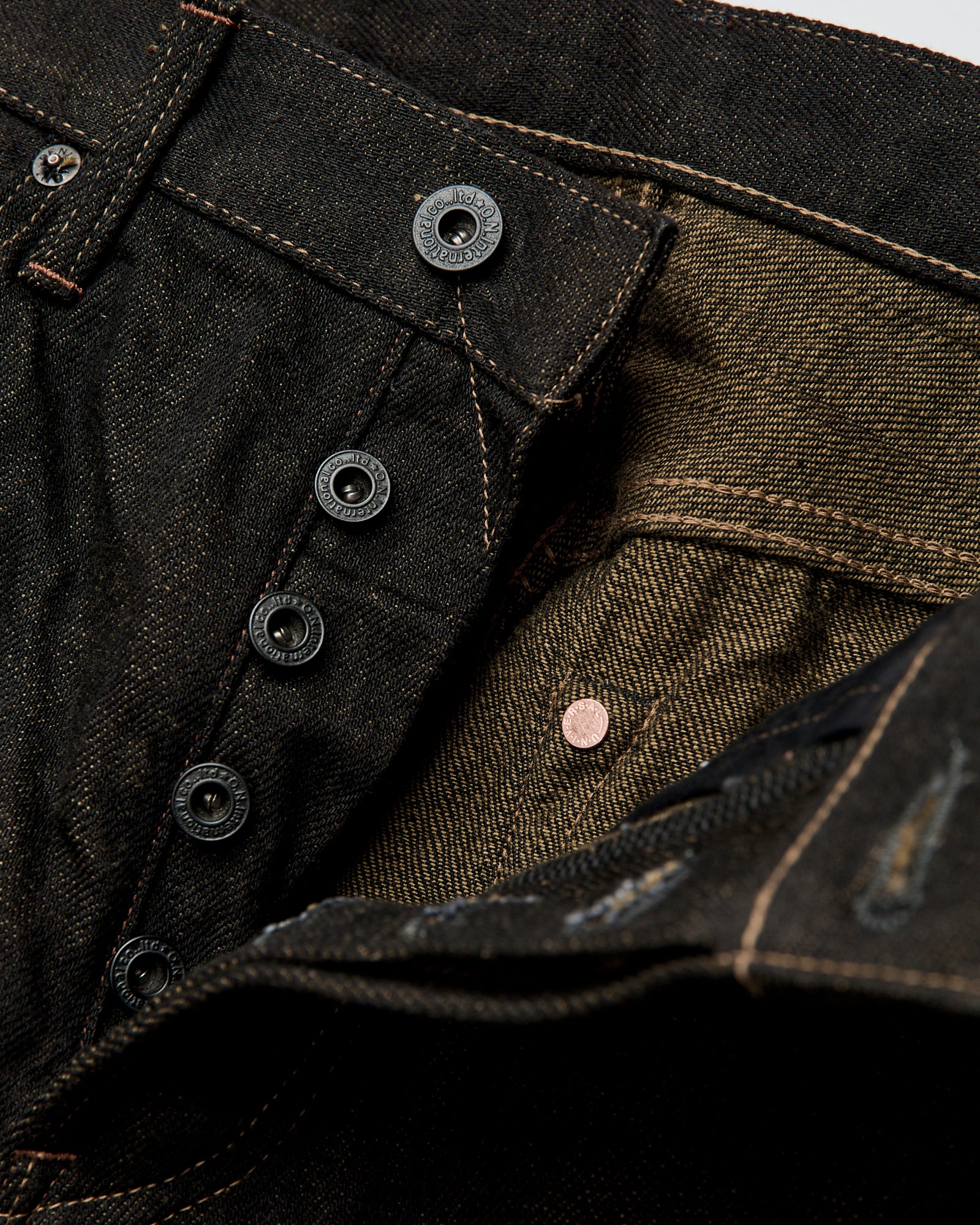 246-BKOL "Kiraku" 12oz Selvedge Denim - Clean Straight Fit - Image 10