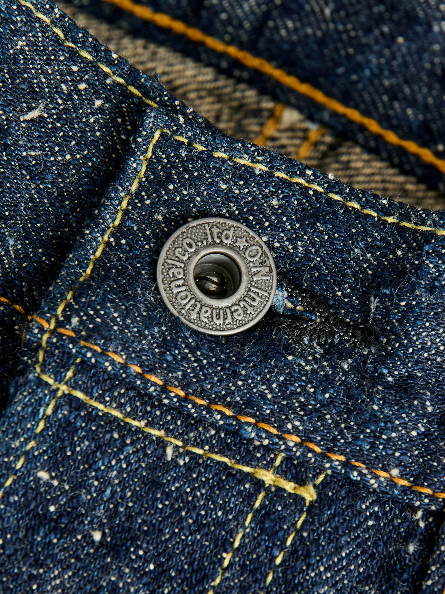 246-CCD "Crushed Concrete" 15oz Selvedge Denim - Clean Straight Fit - Image 8