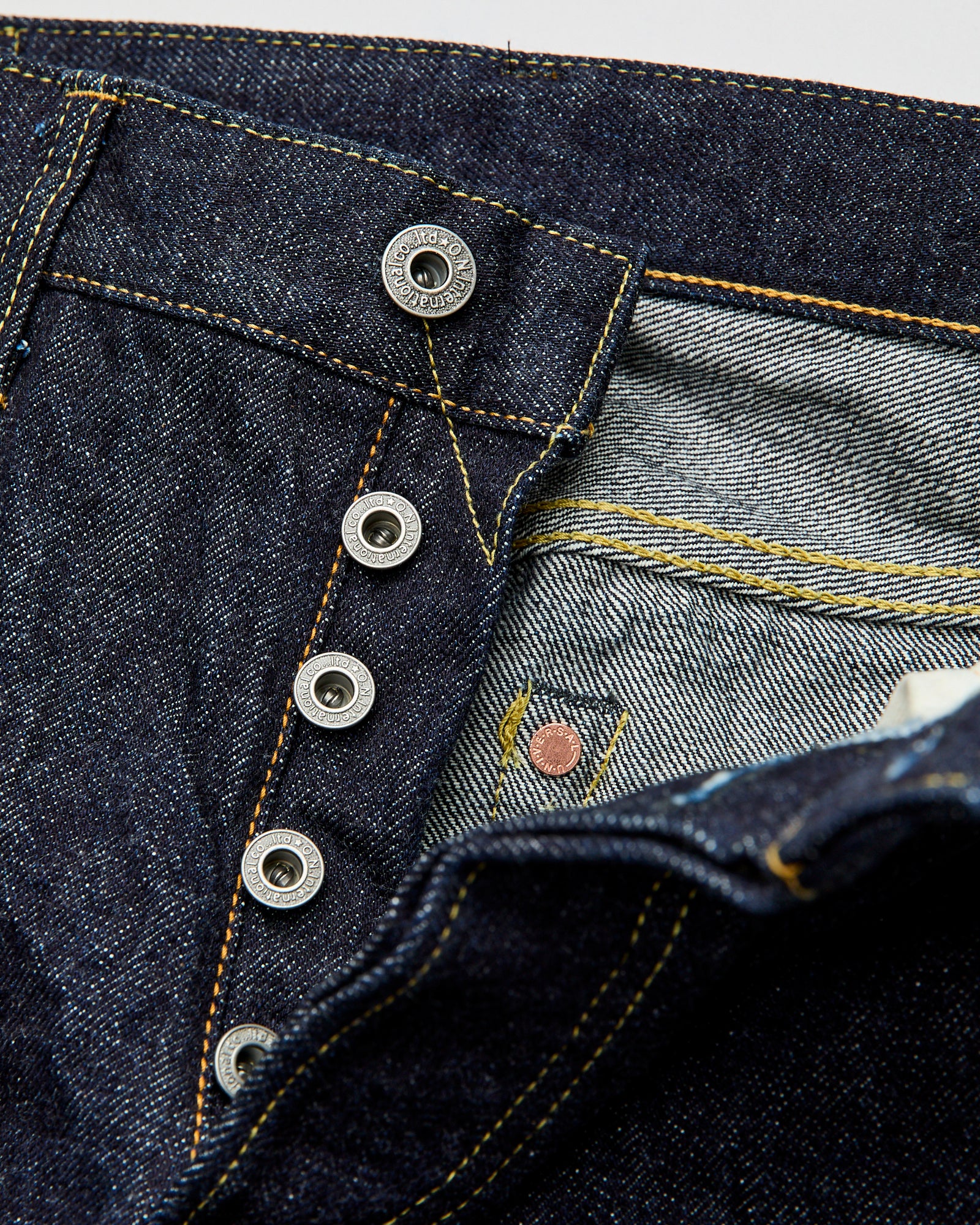 ONI-246 "Low Tension" 15oz Selvedge Denim - Clean Straight Fit - Image 10