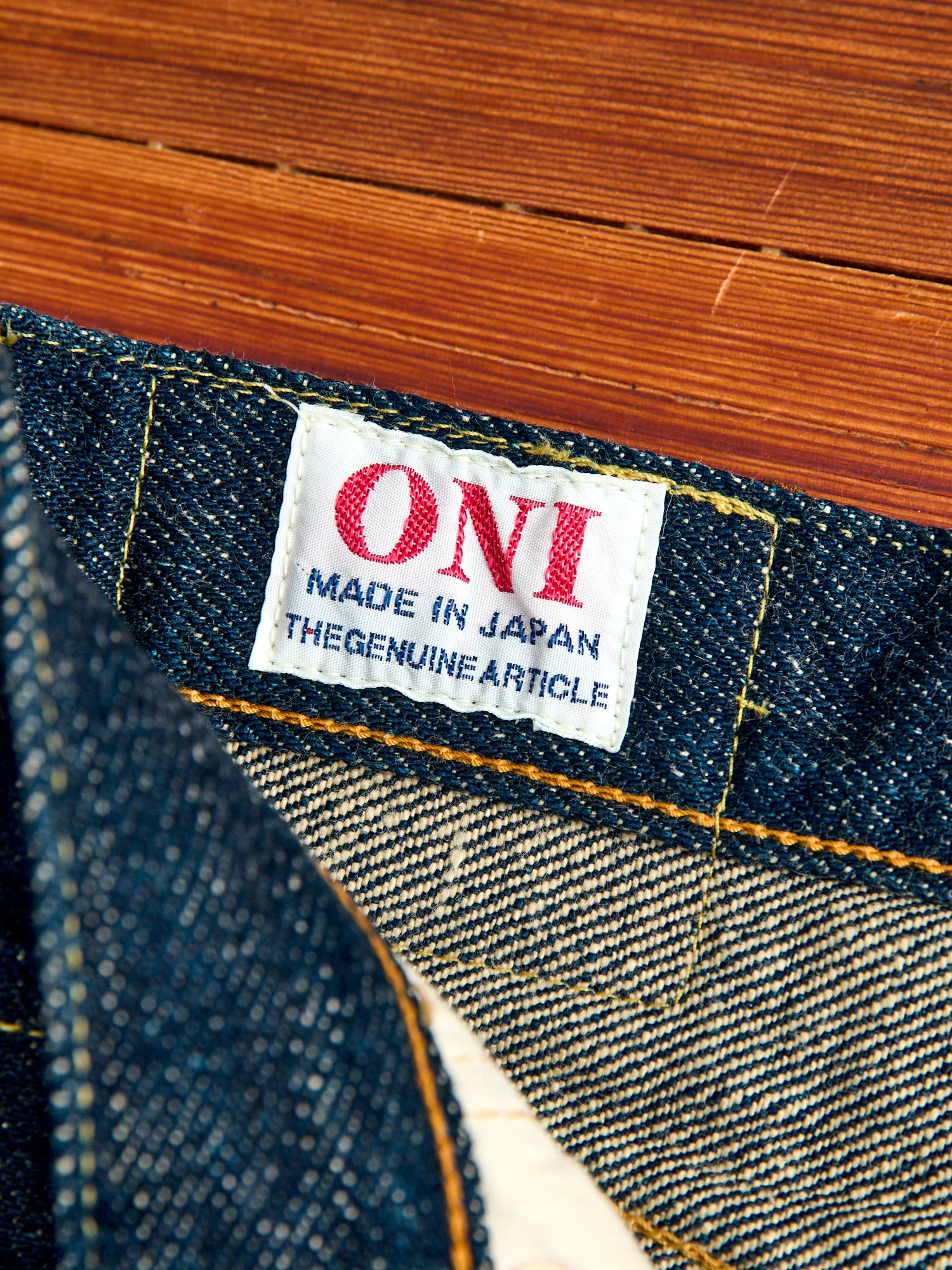 246ZR-KABEG "Secret Kabuki" 20oz Selvedge Denim - Clean Straight Fit - Image 10