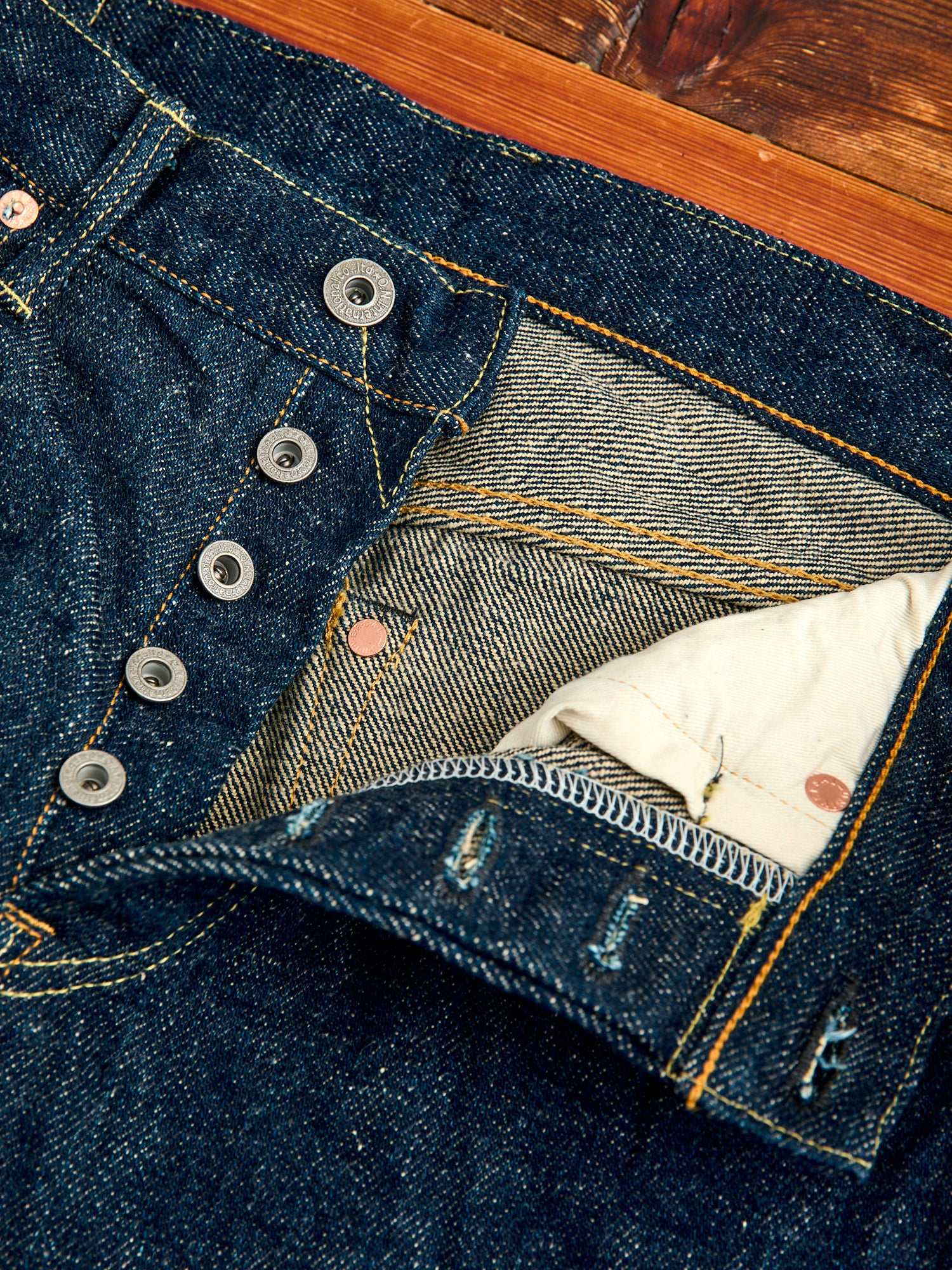 246ZR-KABEG "Secret Kabuki" 20oz Selvedge Denim - Clean Straight Fit - Image 8