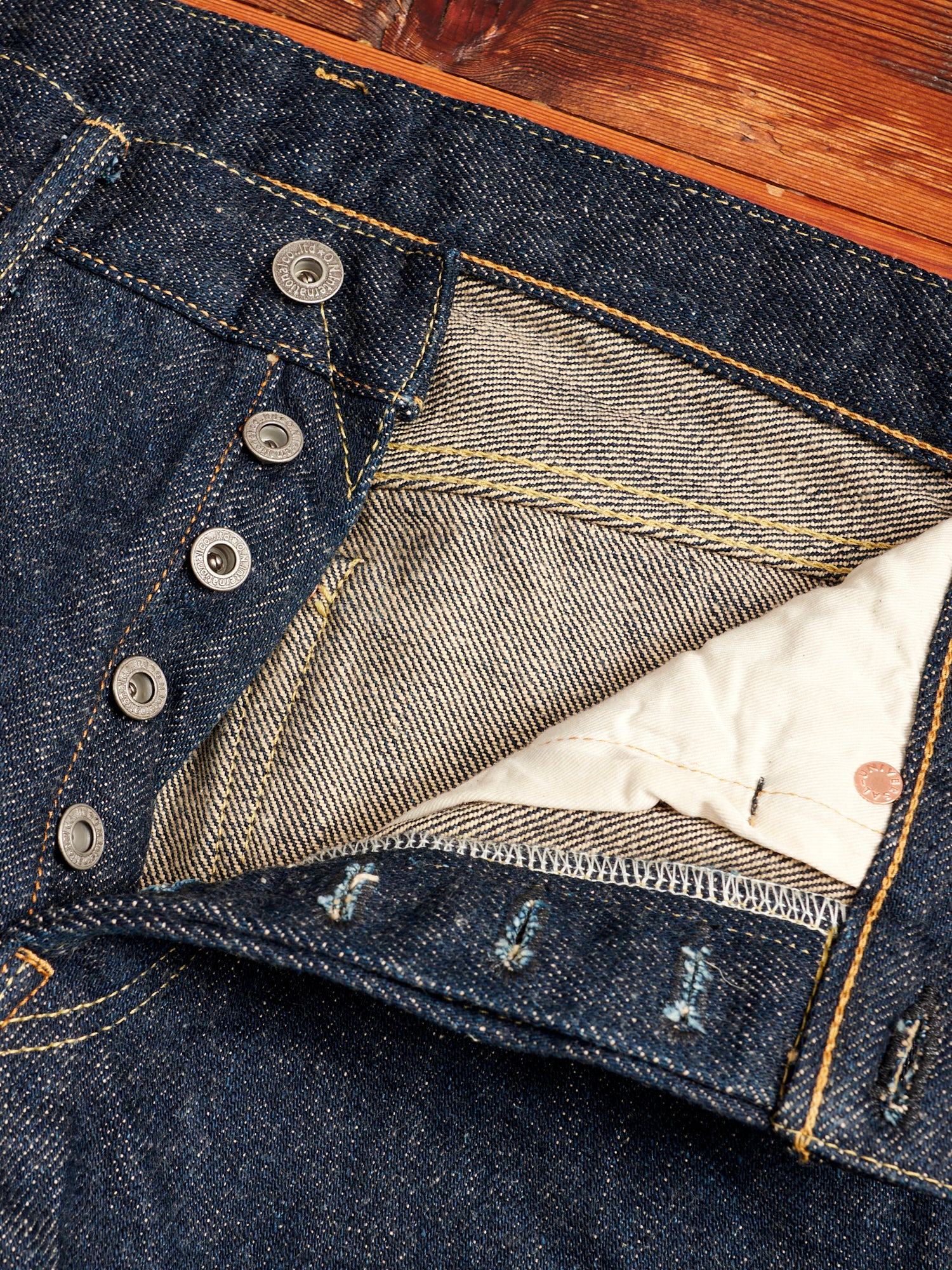 246ZR "Secret Denim" 20oz Selvedge Denim - Clean Straight Fit - Image 7