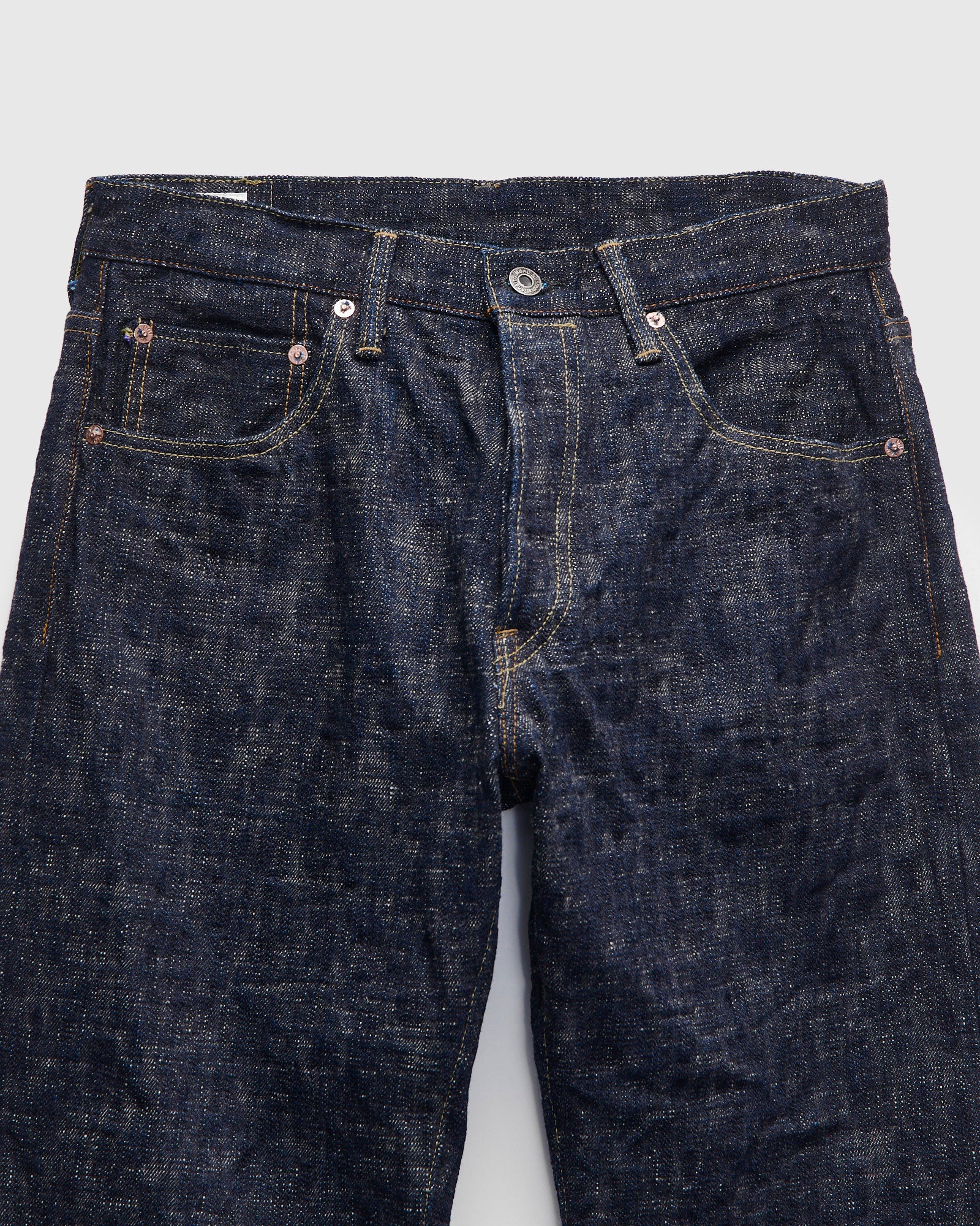 270 "Kasuri" 17oz Slub Selvedge Denim - Regular Straight Fit - Image 5