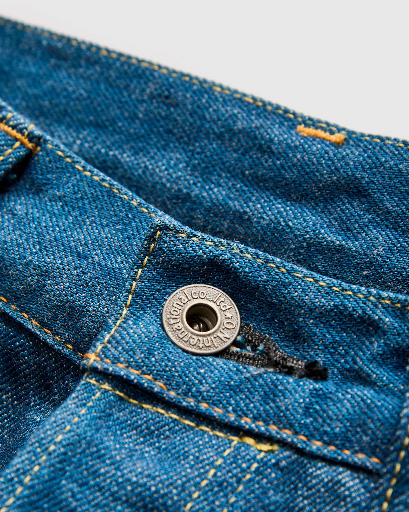 271-OFBD "Old Fade Blue" 13.7oz Selvedge Denim - Just-Right Straight Fit - Image 6
