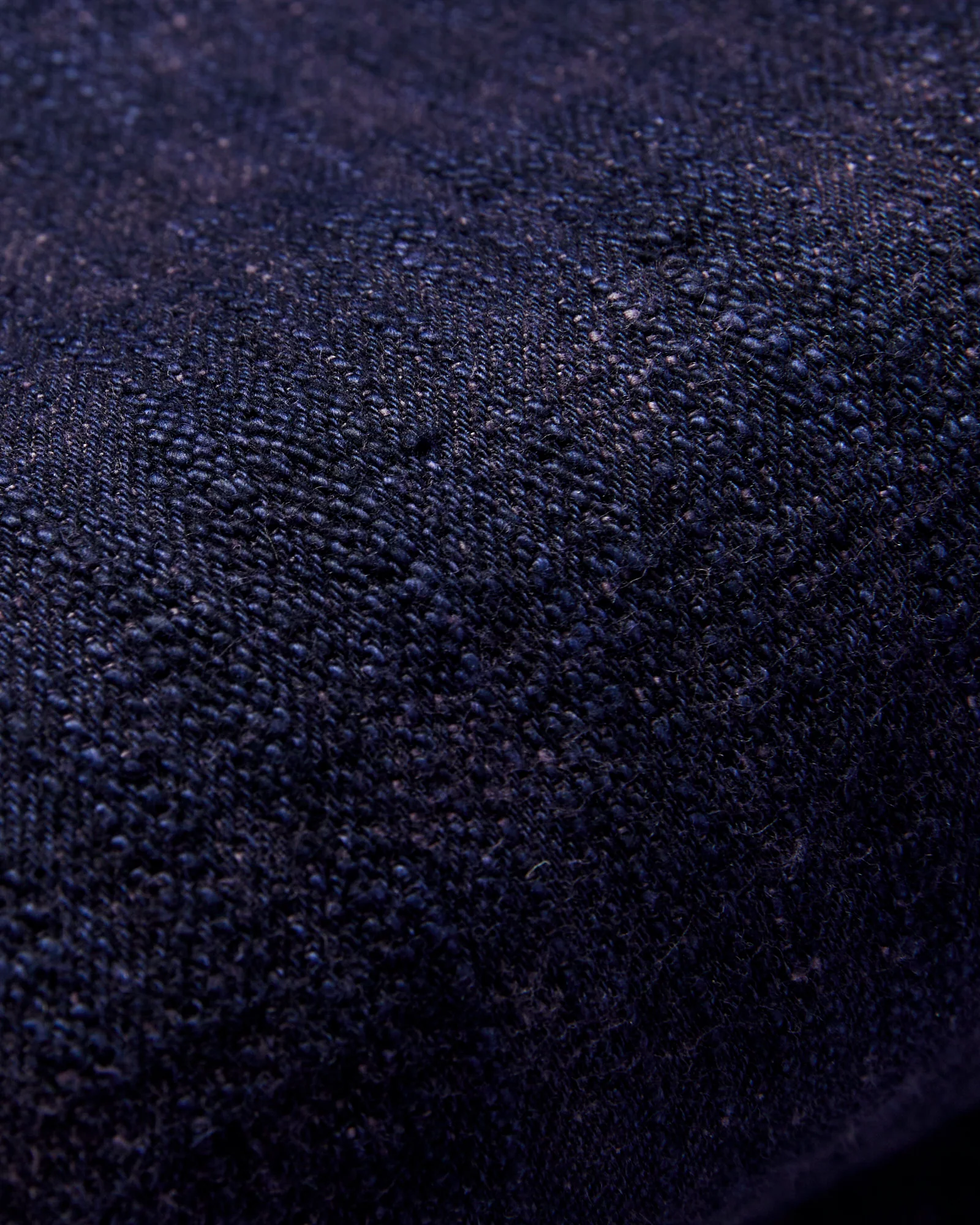 277-Bumpy "Murasaki Purple Overdye" 17oz Selvedge Denim - Just-Right Straight Fit - Image 9