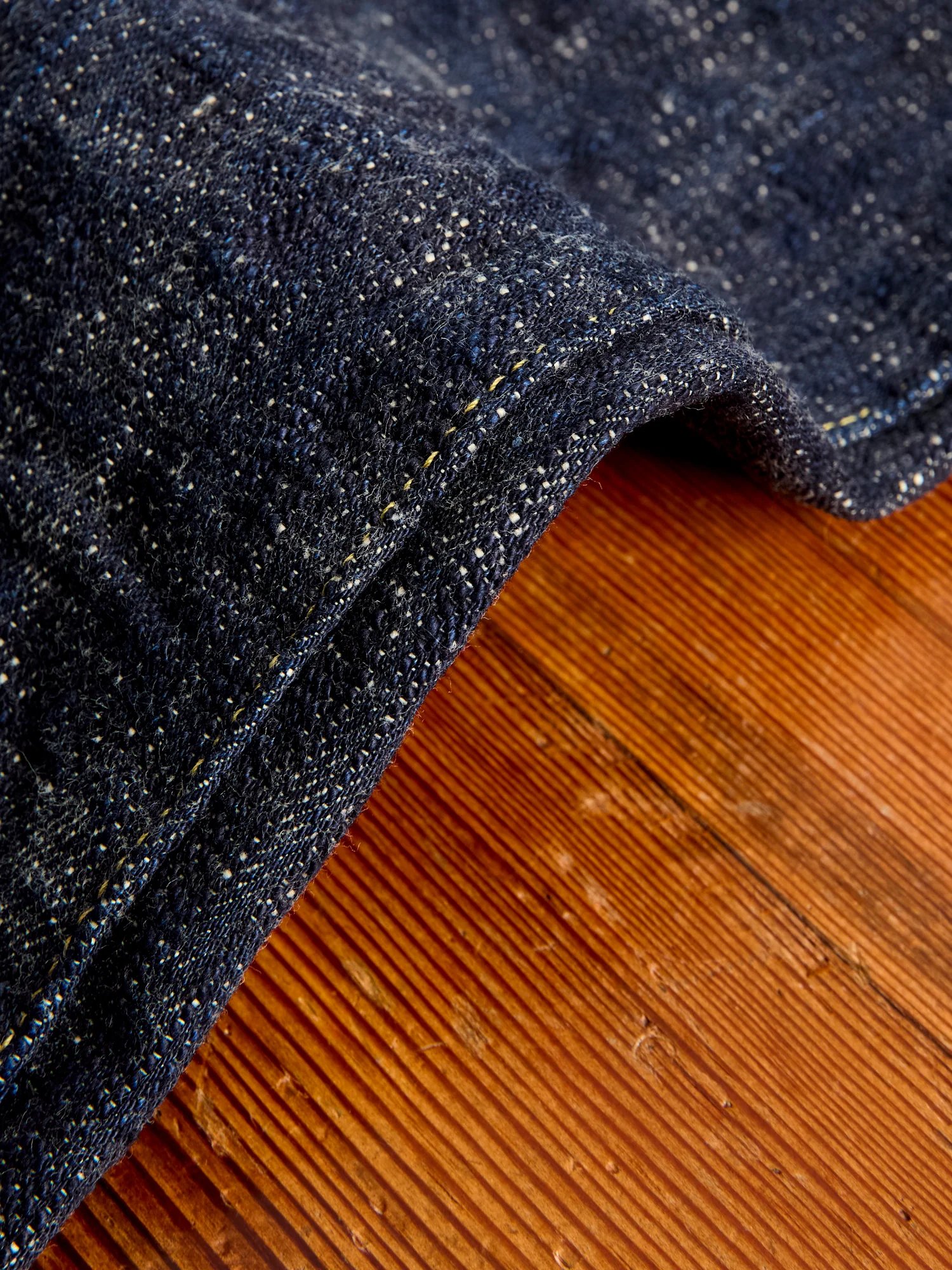 288 "Kasuri" 17oz Slub Selvedge Denim - Classic Straight Fit - Image 11