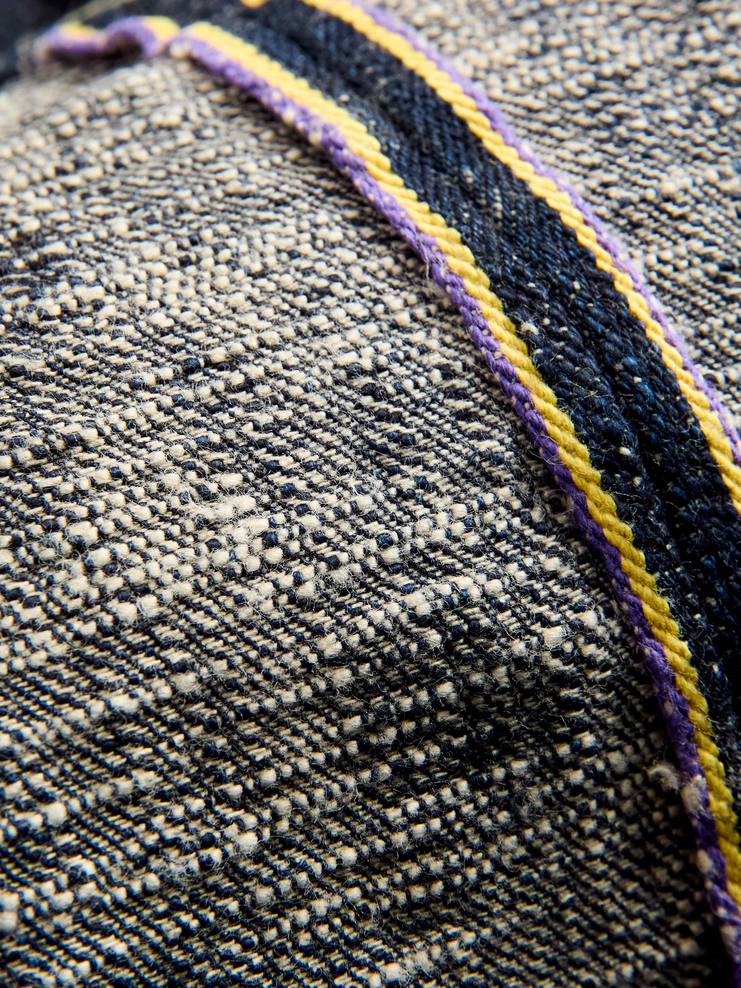 288 "Kasuri" 17oz Slub Selvedge Denim - Classic Straight Fit - Image 14