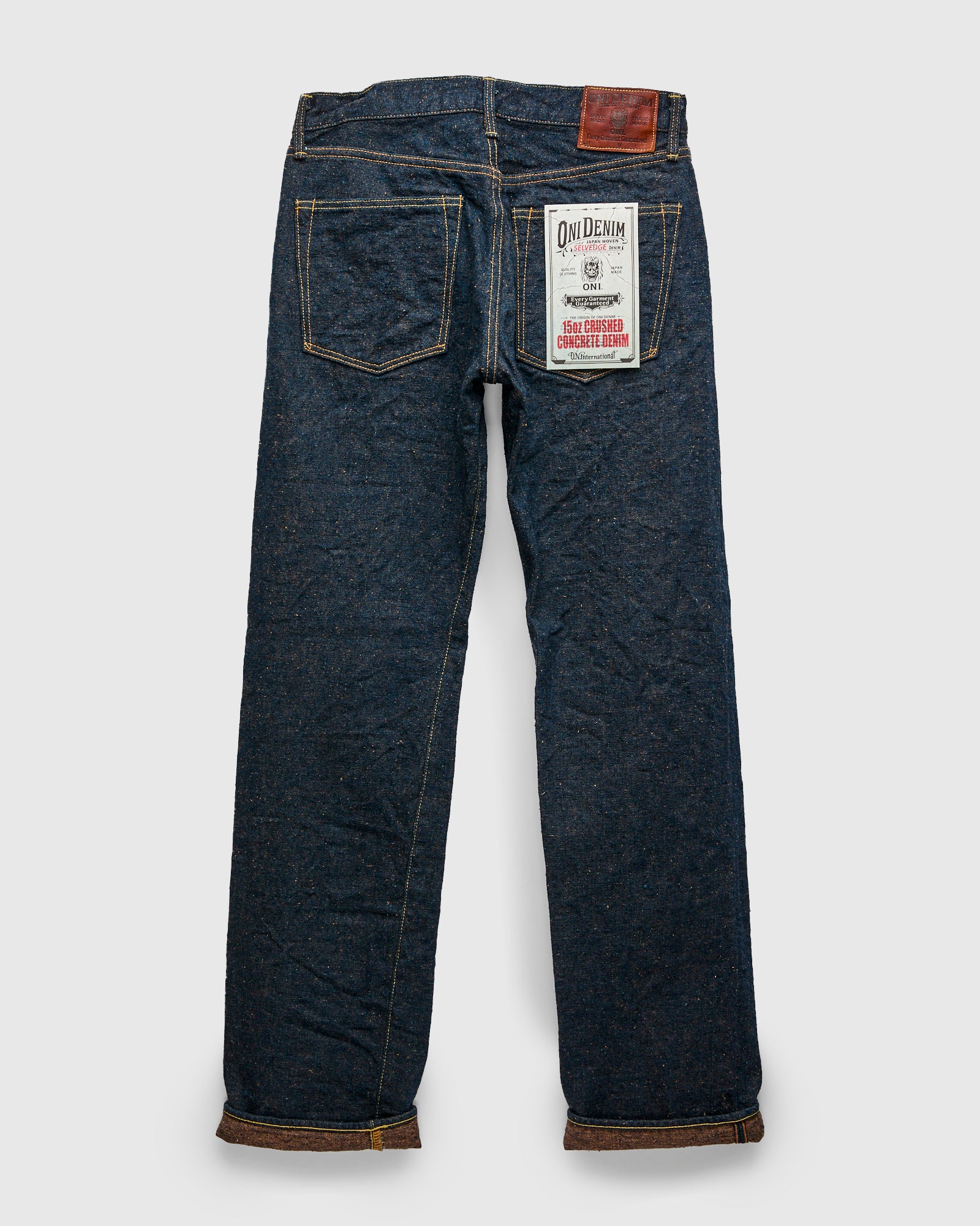 288CCD-MOCA "Crushed Concrete Mocha" 15oz Selvedge Denim - Classic Straight Fit - Image 3