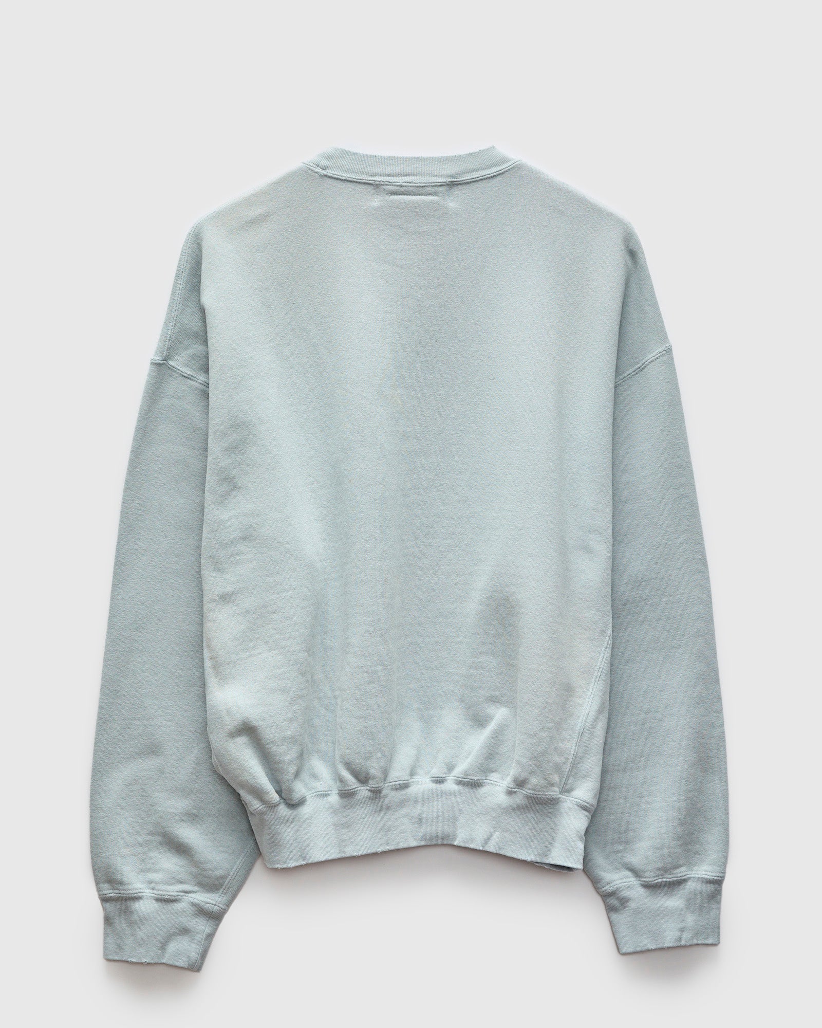 "3-Fly" Special Finish Fleece Crewneck in Sax - Image 2