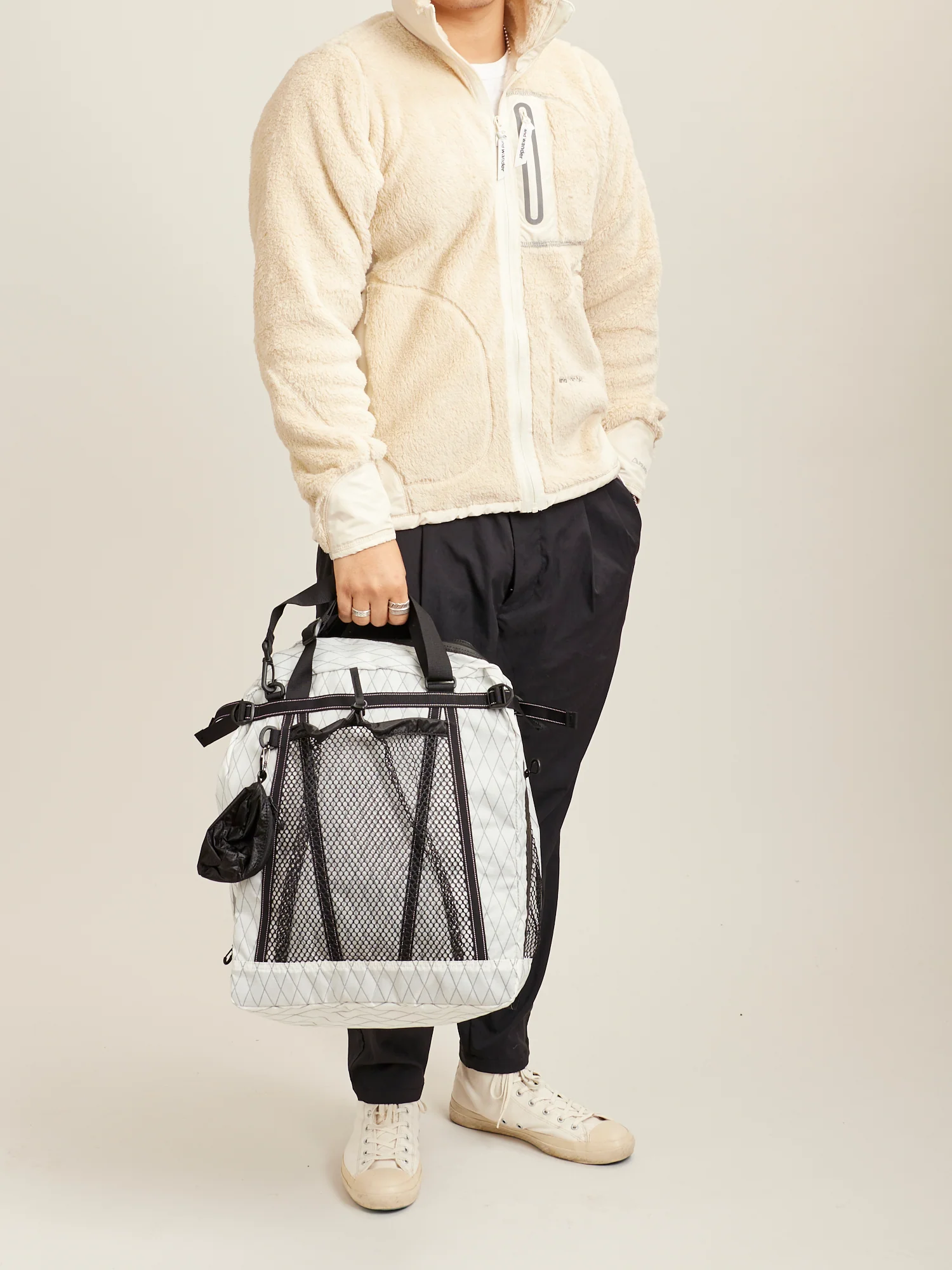 30L X-Pac 3Way Tote Bag in Off White - Image 13