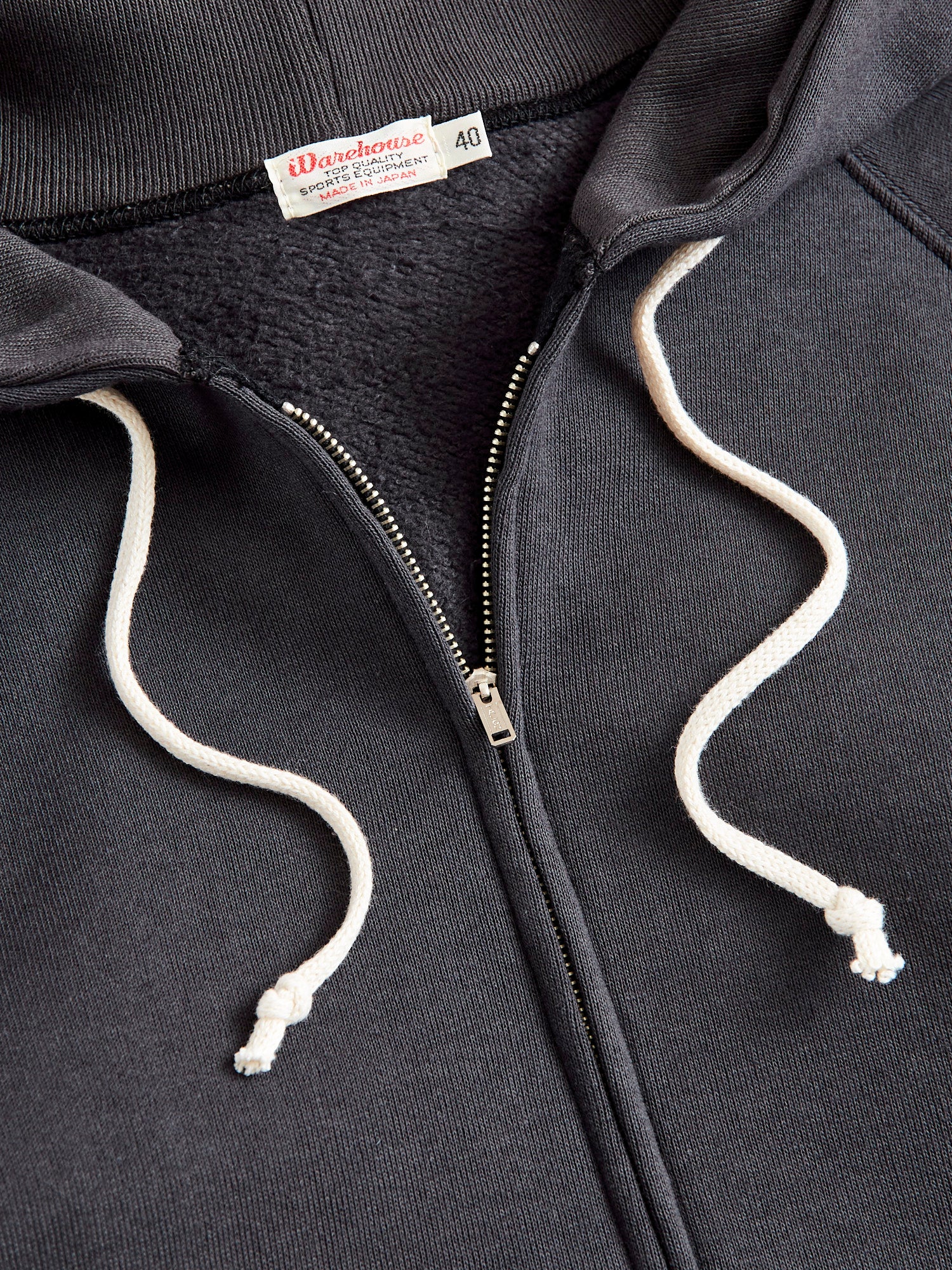 451 Loopwheel Zip Hoodie in Sumikuro - Image 4