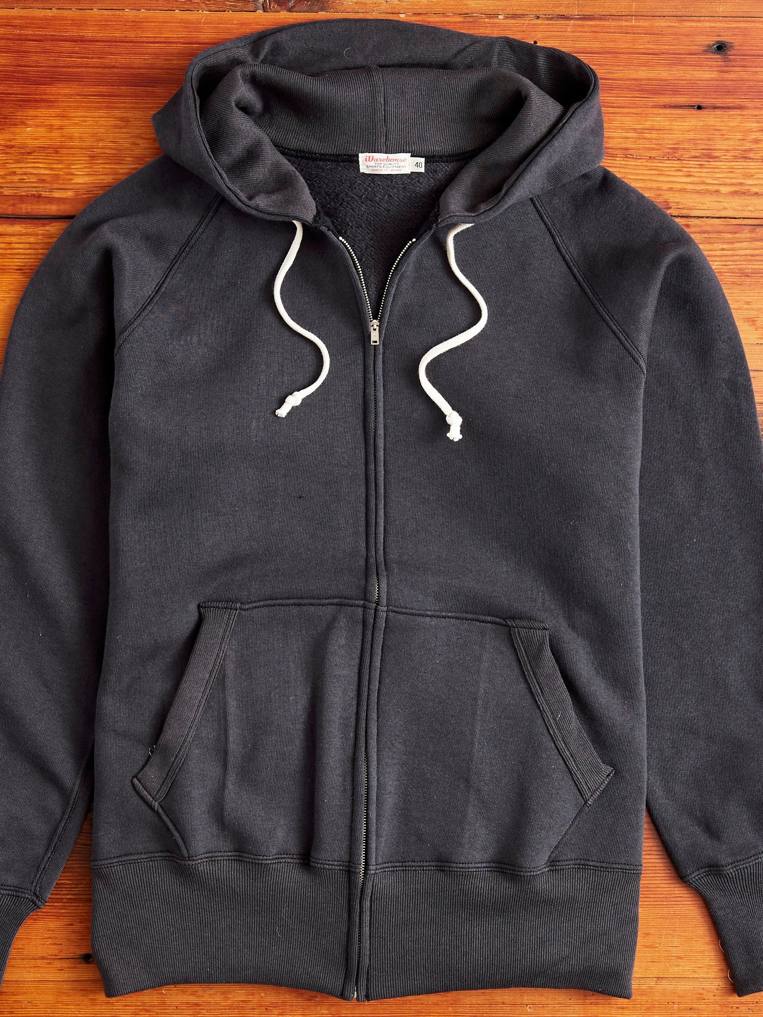 451 Loopwheel Zip Hoodie in Sumikuro - Image 6