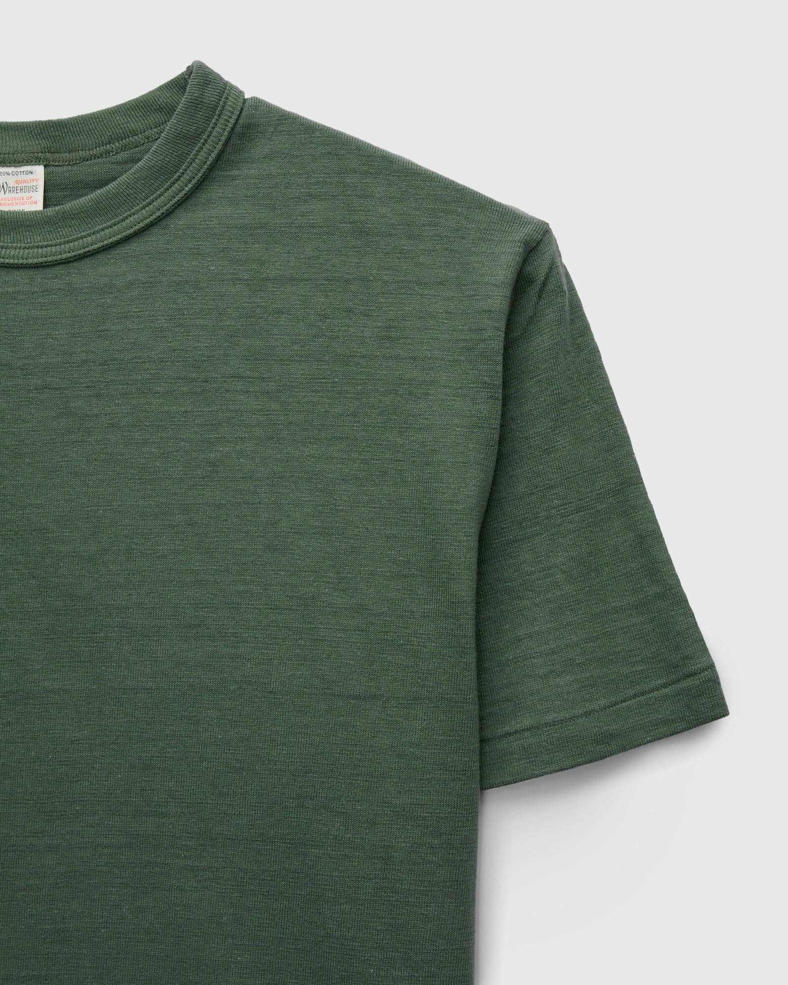 4601 Tube Knit Tee in Green - Image 4