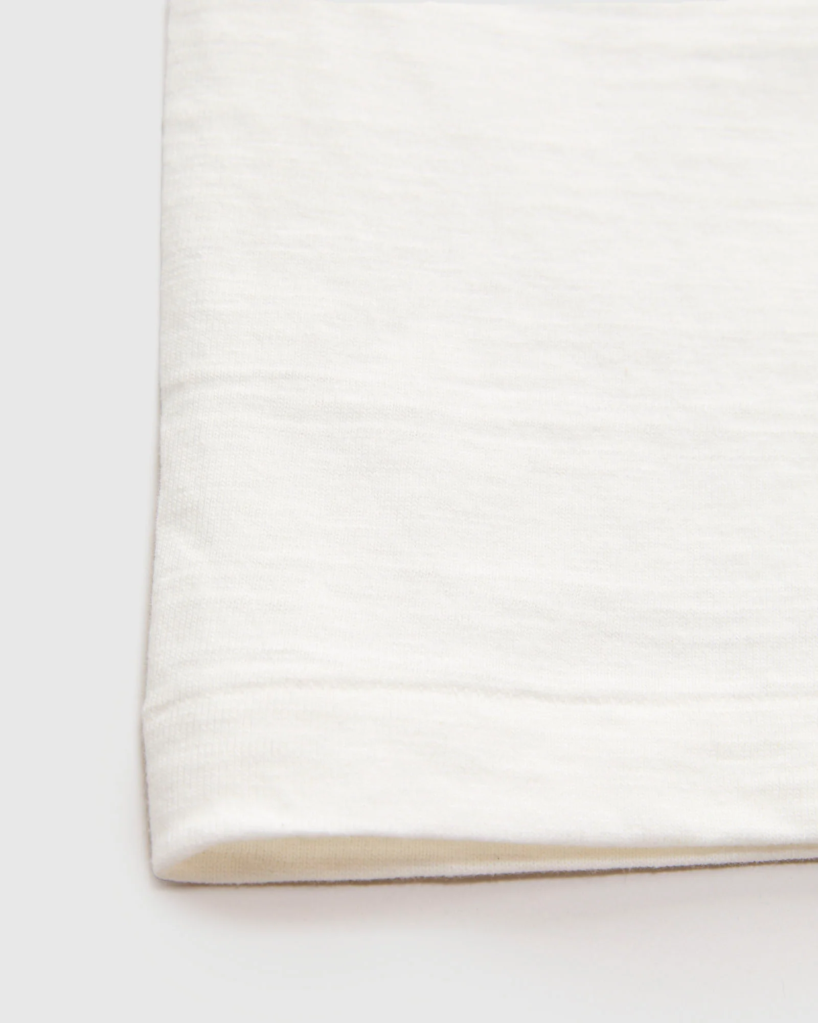 4601 Tube Knit Tee in Off-White - Image 5