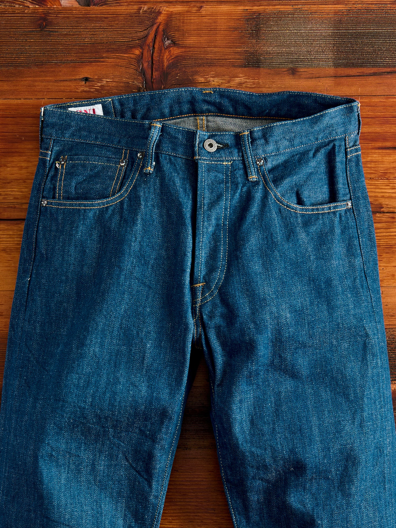 570-OFBD "Old Fade Blue" 13.7oz Selvedge Denim - Classic Straight Fit - Image 7