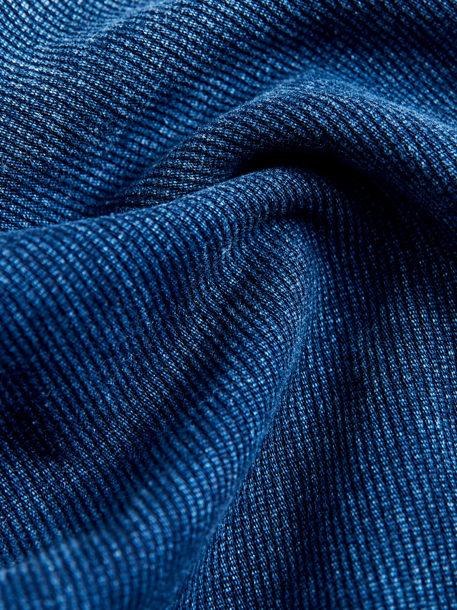 Indigo Bedford Cord Pants - High Slim Fit - Image 7